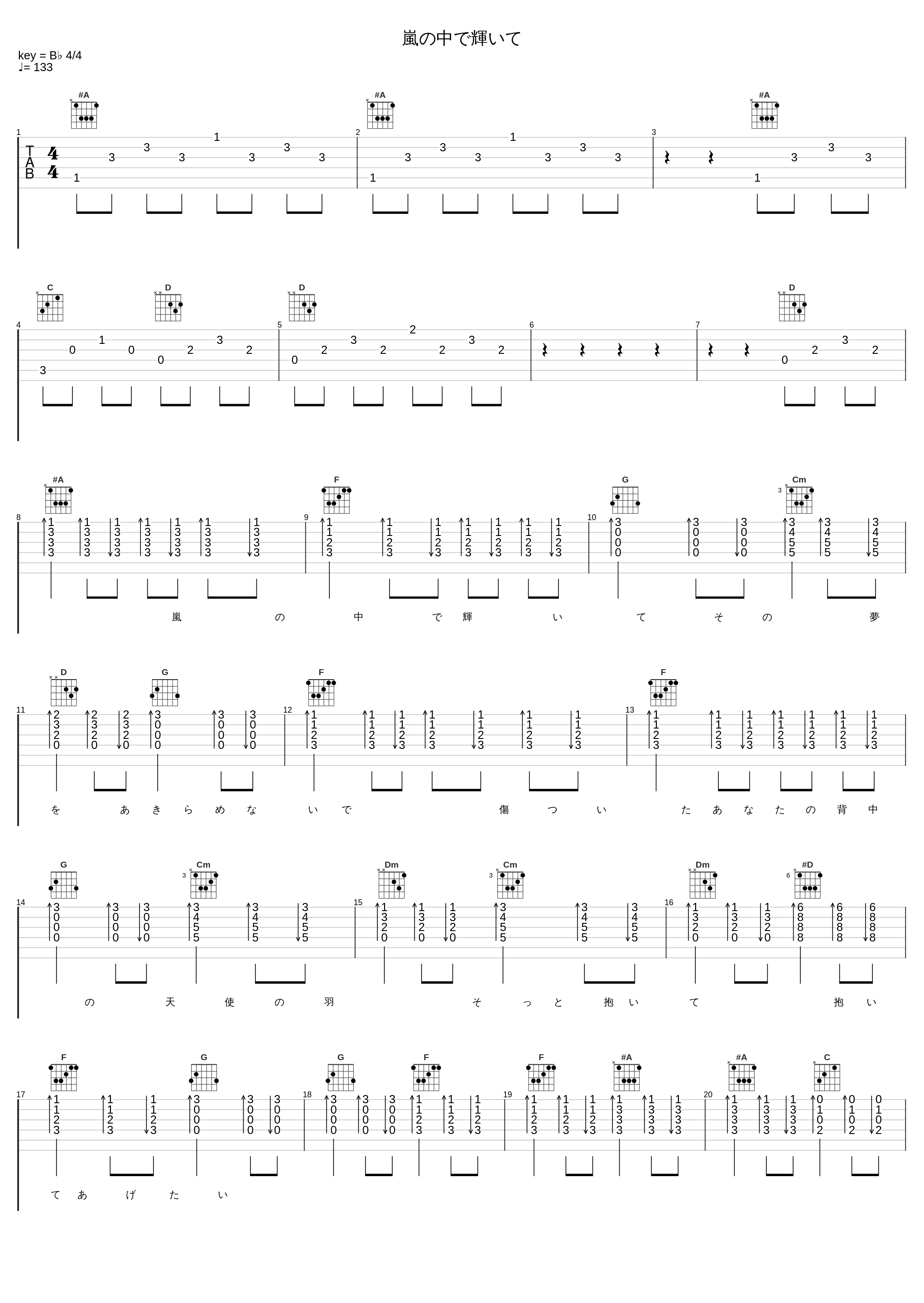 嵐の中で輝いて_米仓千寻_1