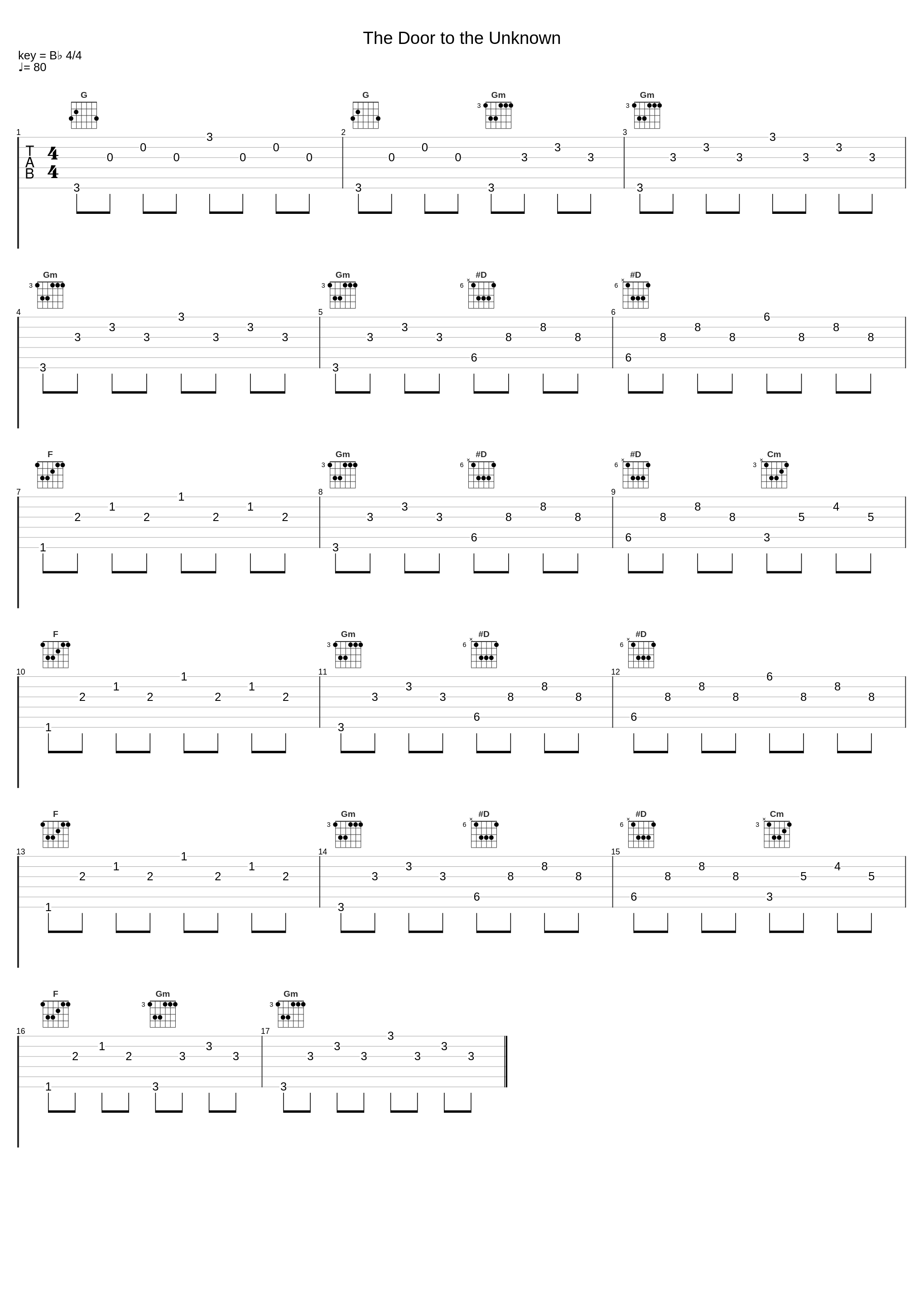 The Door to the Unknown_Zero Degree_1