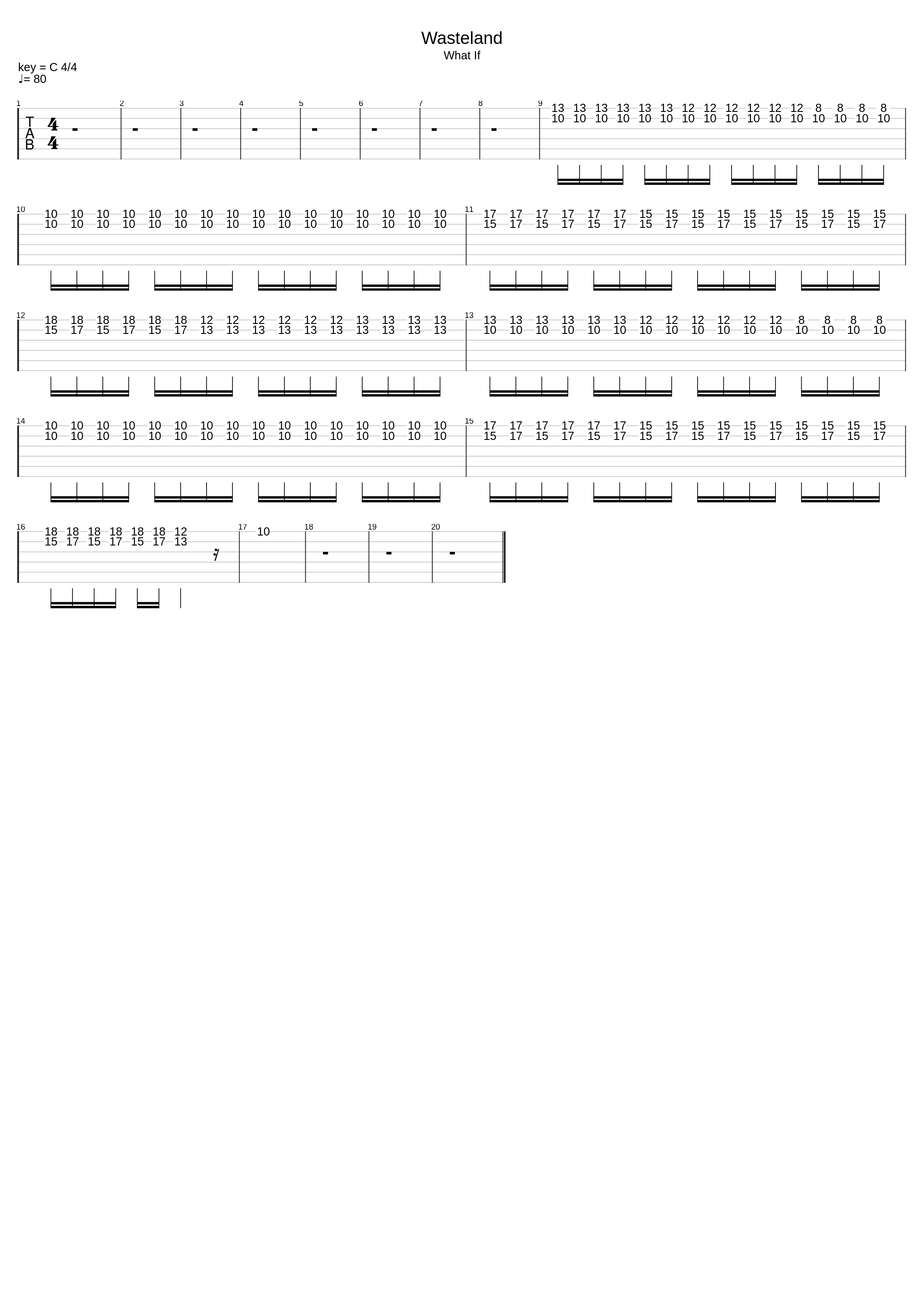 Wasteland (Guitar Intro)_Earlyrise_1