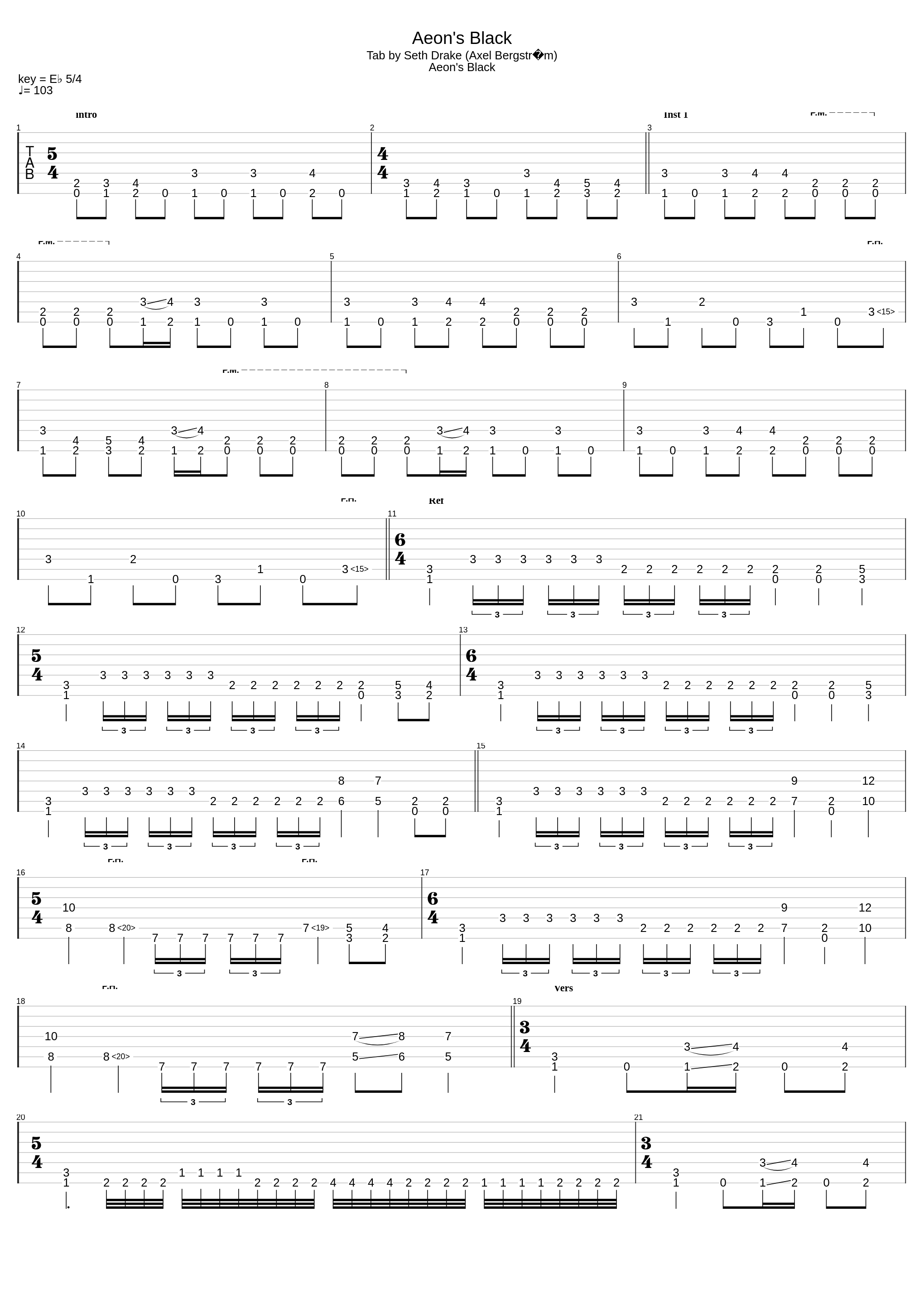 Aeon's Black (Guitar Only)_Aeon_1