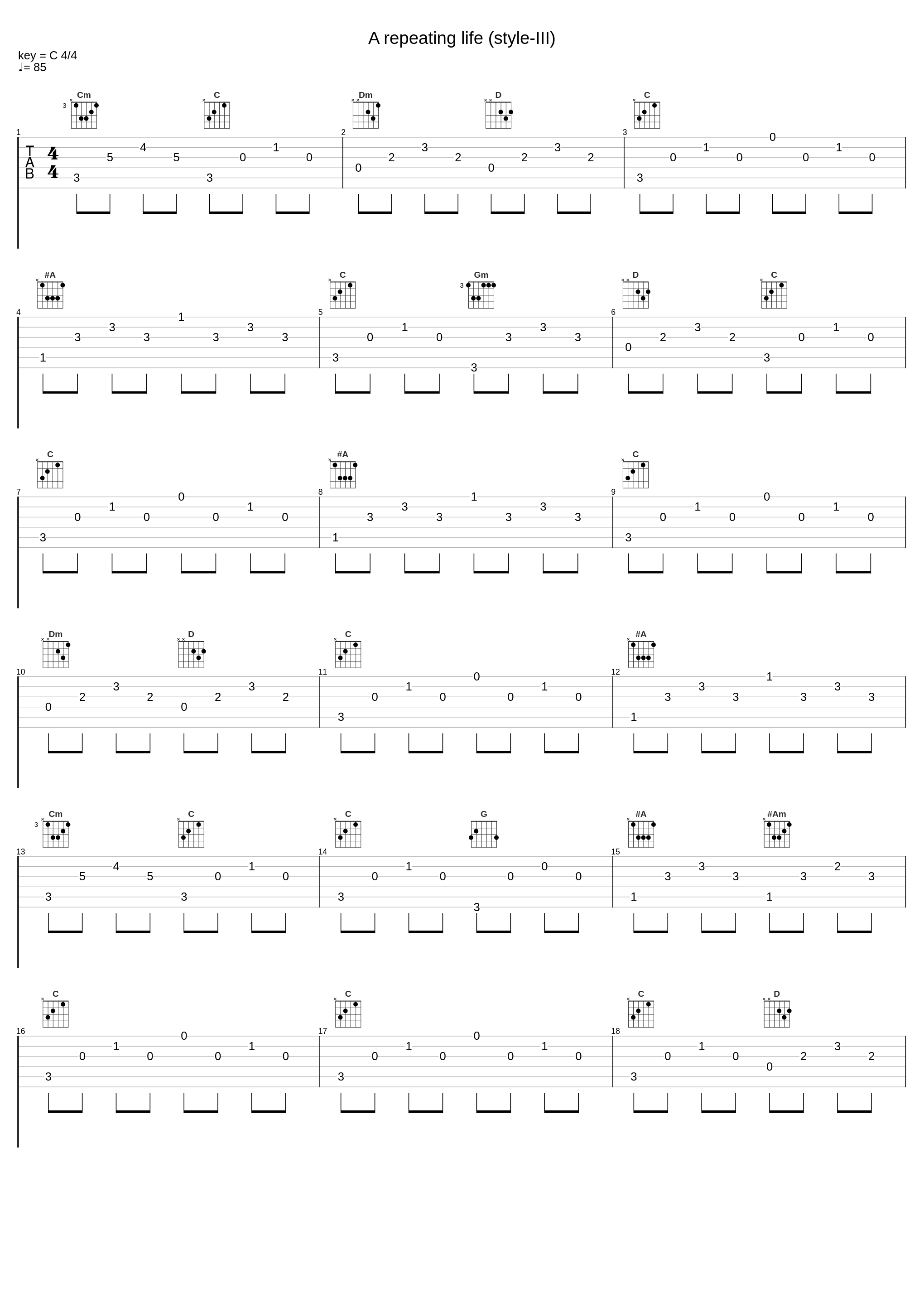 A repeating life (style-III)_阿保刚_1