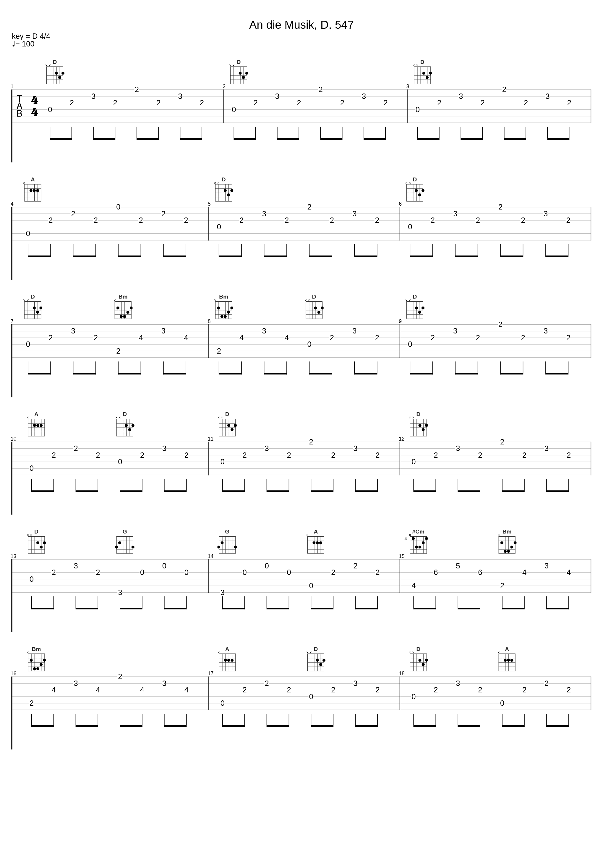 An die Musik, D. 547_Daniel Benkö,Franz Schubert_1