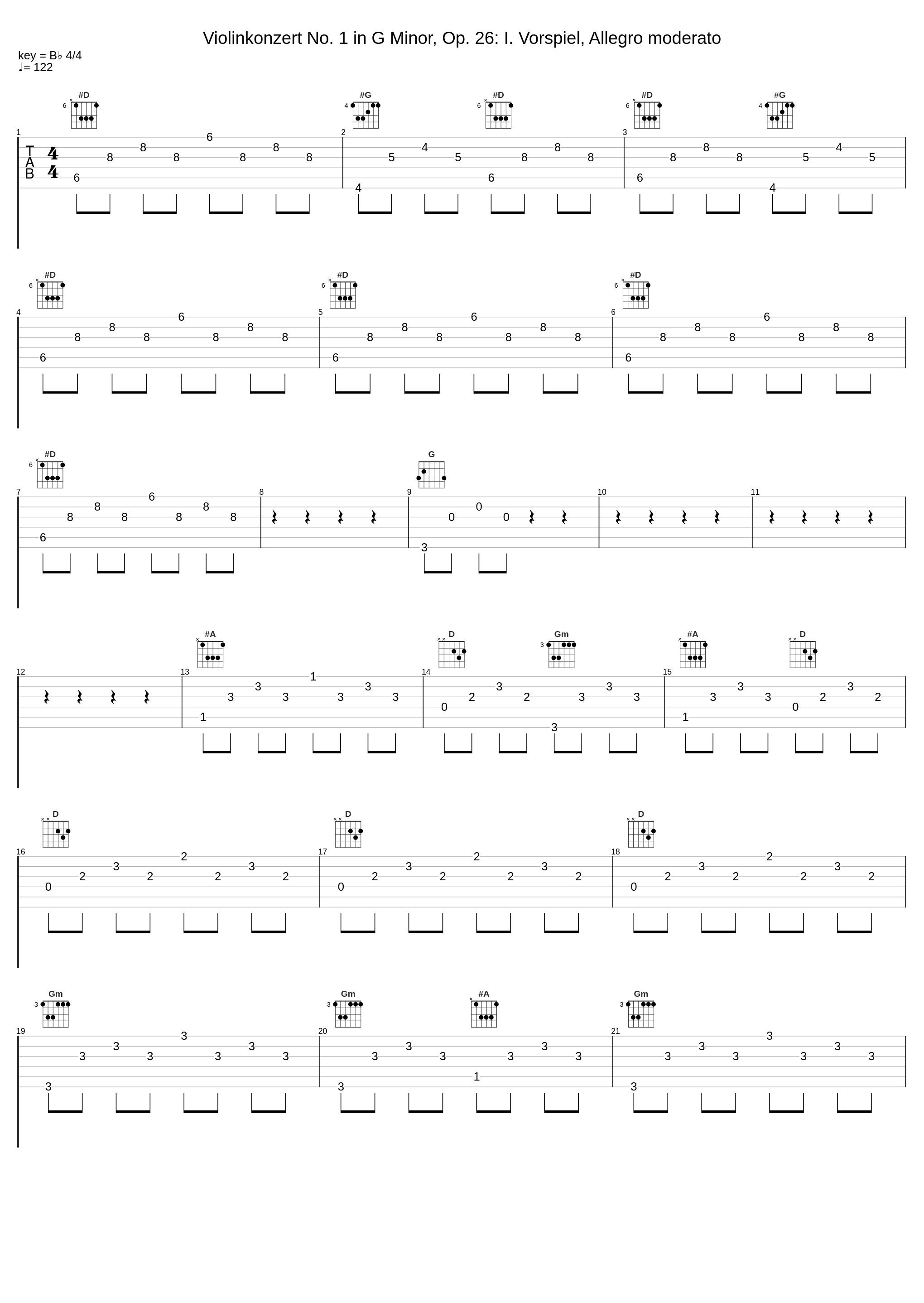 Violinkonzert No. 1 in G Minor, Op. 26: I. Vorspiel, Allegro moderato_Philharmonia Orchestra,Rafael Kubelik,Ida Haendel_1