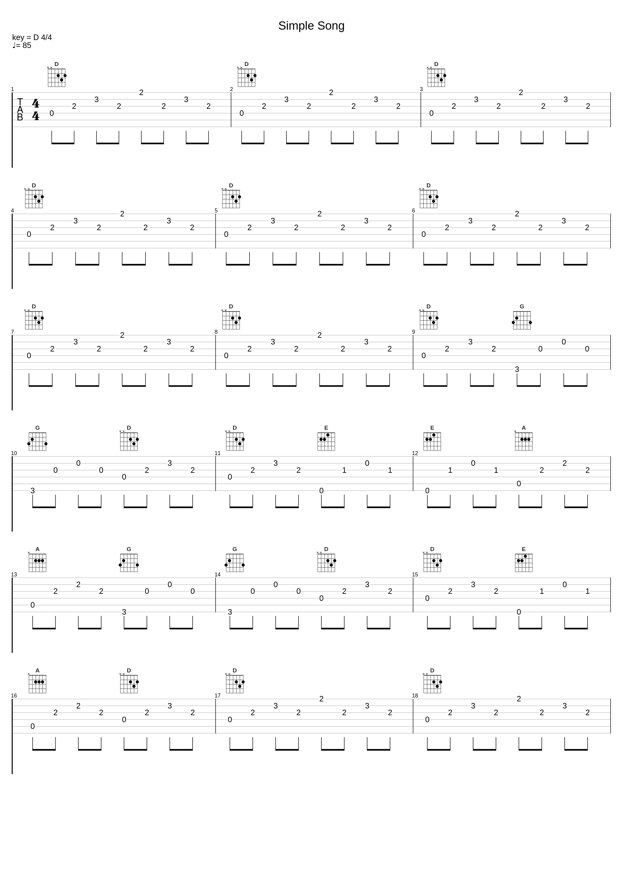 Simple Song_Entrance_1