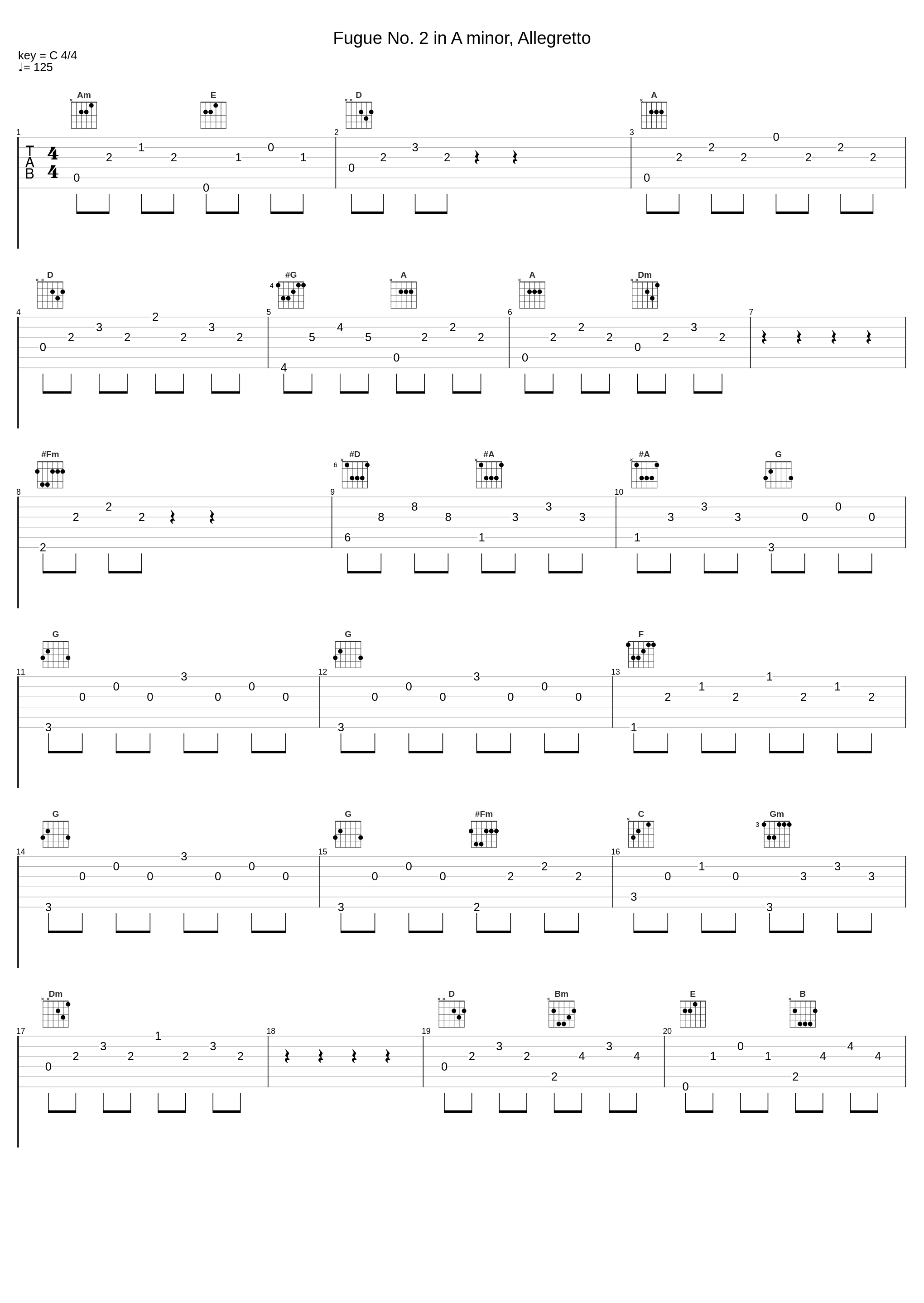 Fugue No. 2 in A minor, Allegretto_Marios Papadopoulos,Oxford Philharmonic Orchestra_1