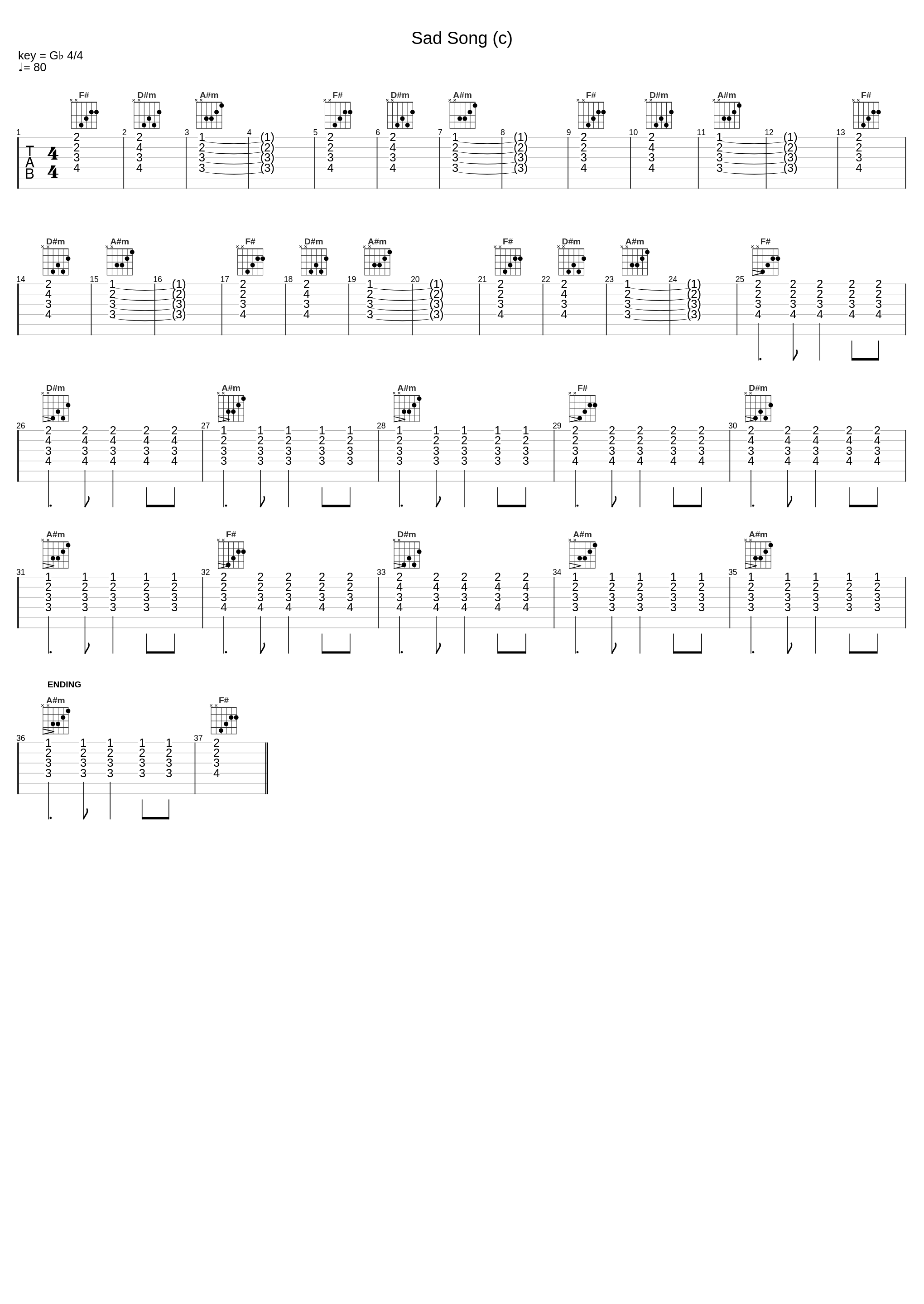 Sad Song_Allan Imrie_1