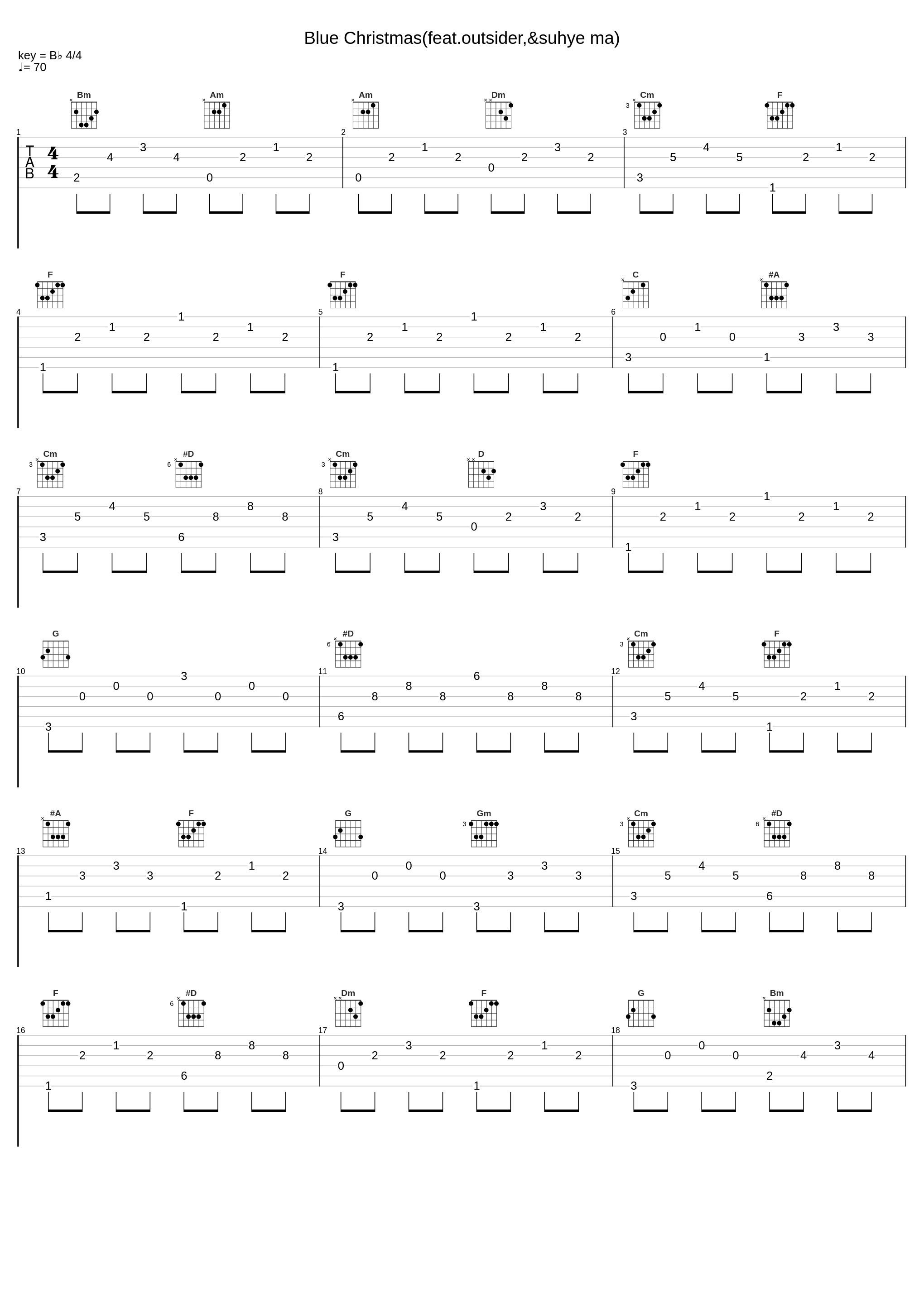 Blue Christmas(feat.outsider,&suhye ma)_Outsider,Suhye Ma_1