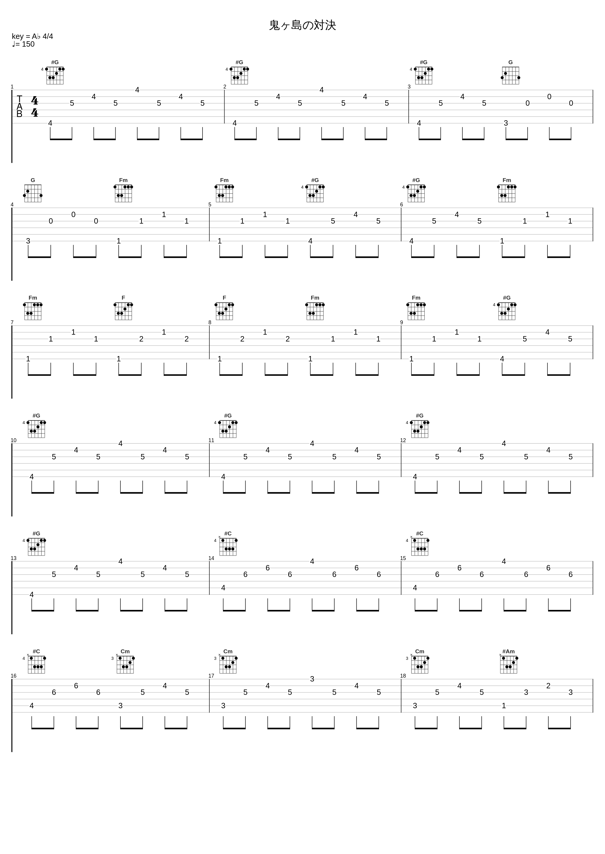 鬼ヶ島の対決_佐桥俊彦_1