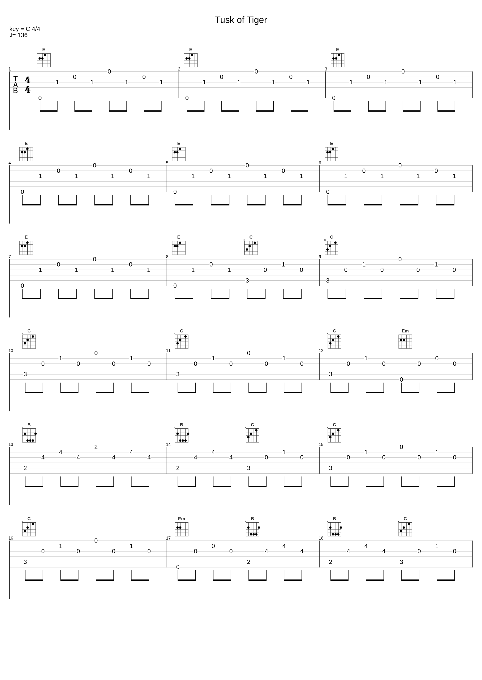 Tusk of Tiger_梁邦彦_1