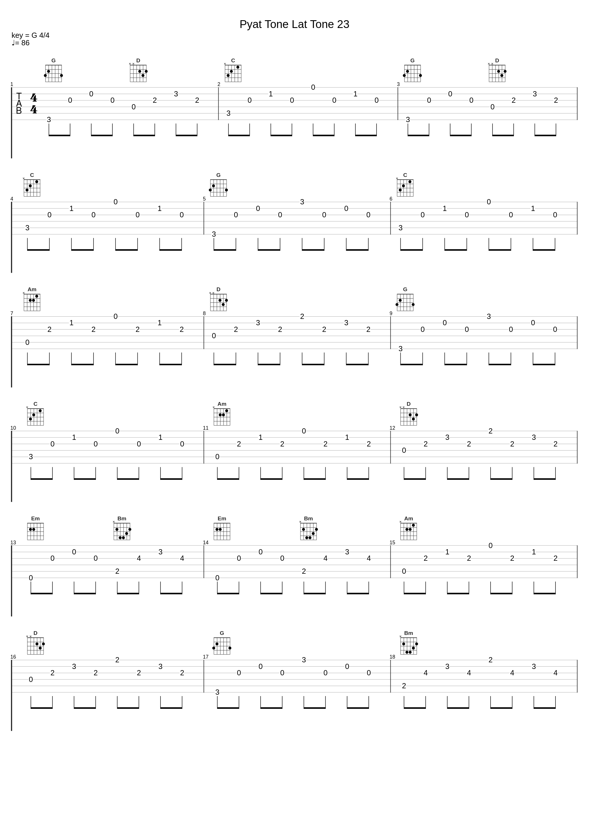 Pyat Tone Lat Tone 23_Wai La_1