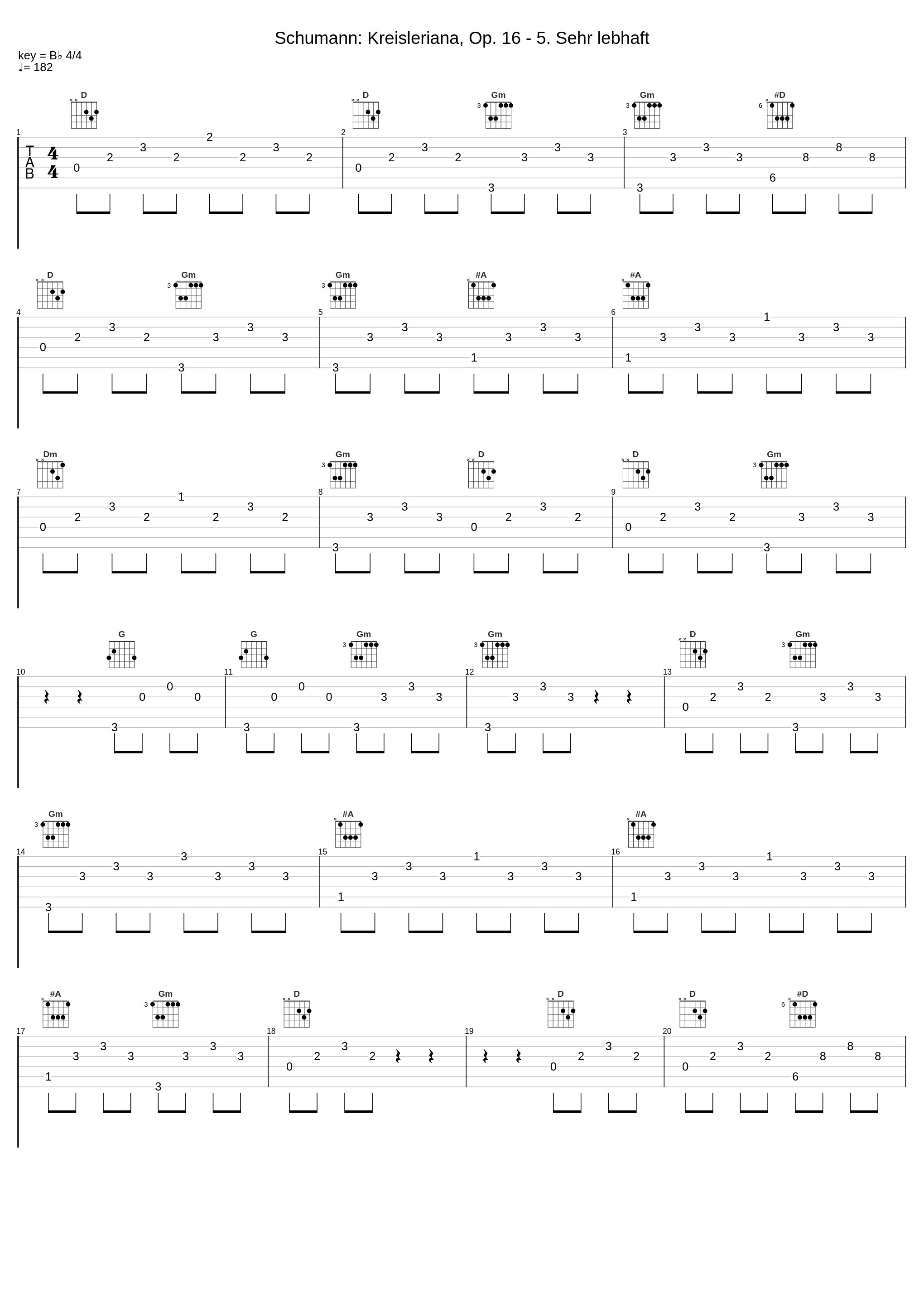 Schumann: Kreisleriana, Op. 16 - 5. Sehr lebhaft_內田光子_1