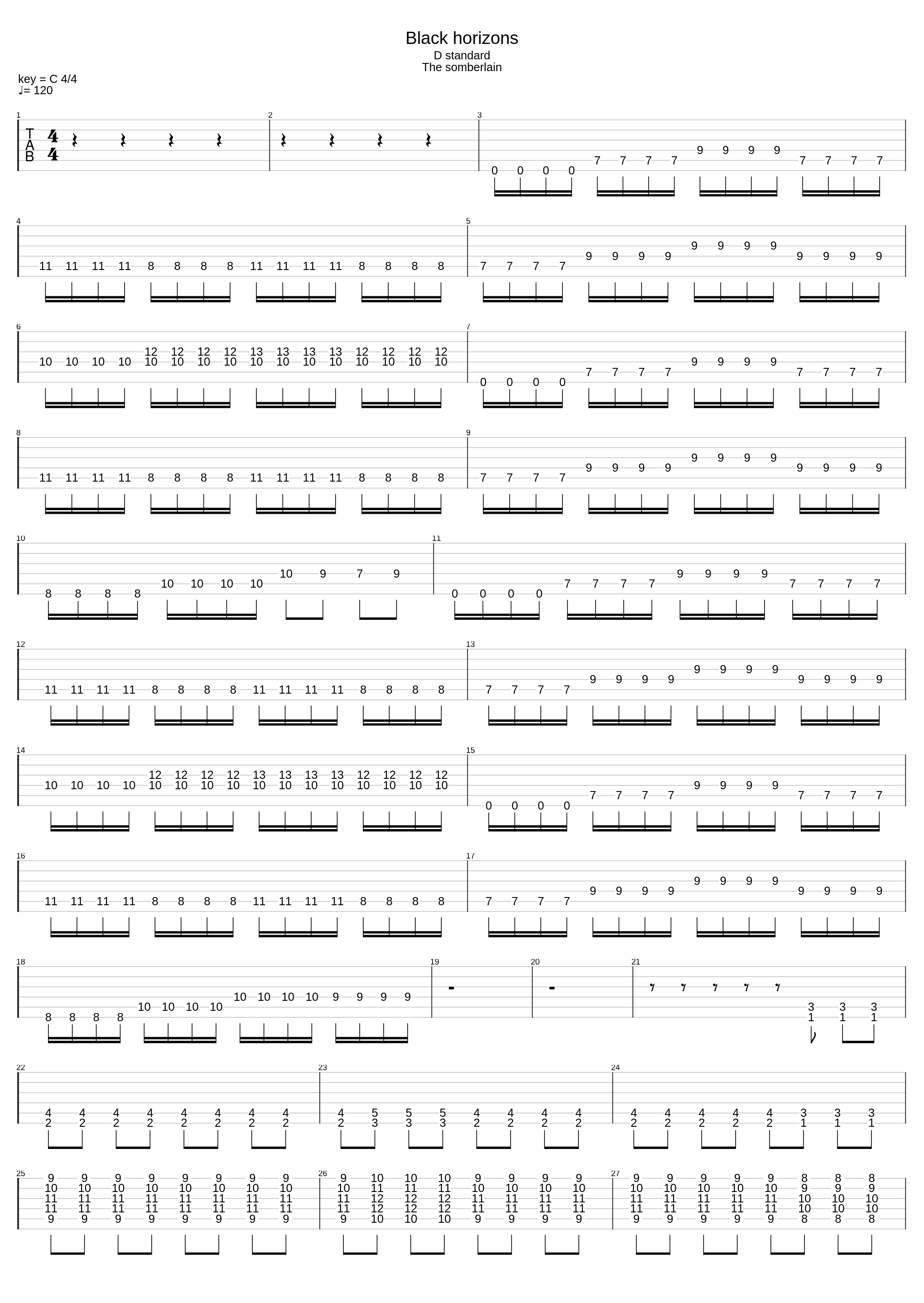 Black horizons ( D standard )_Dissection_1