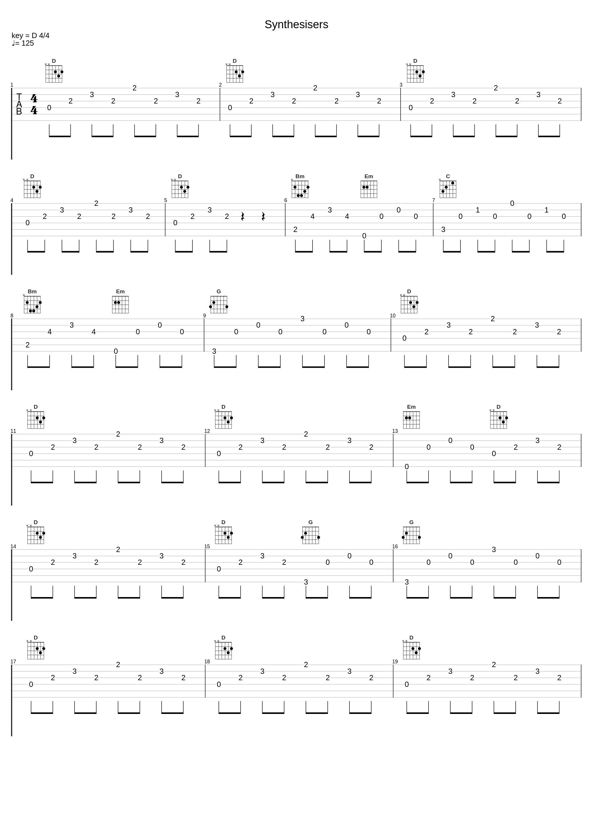 Synthesisers_Voodoo Child_1