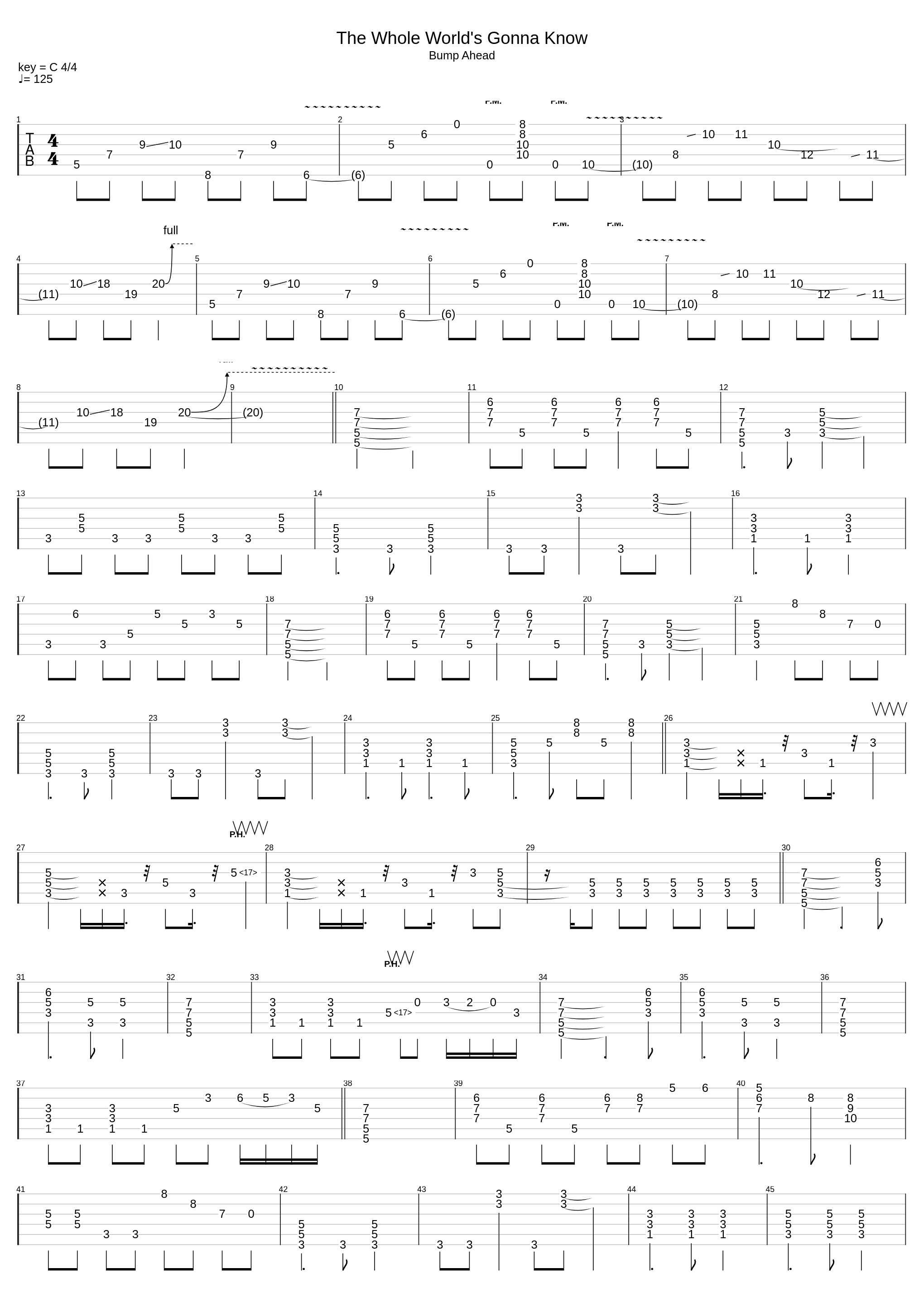 the whole world gonna know_Mr. Big_1