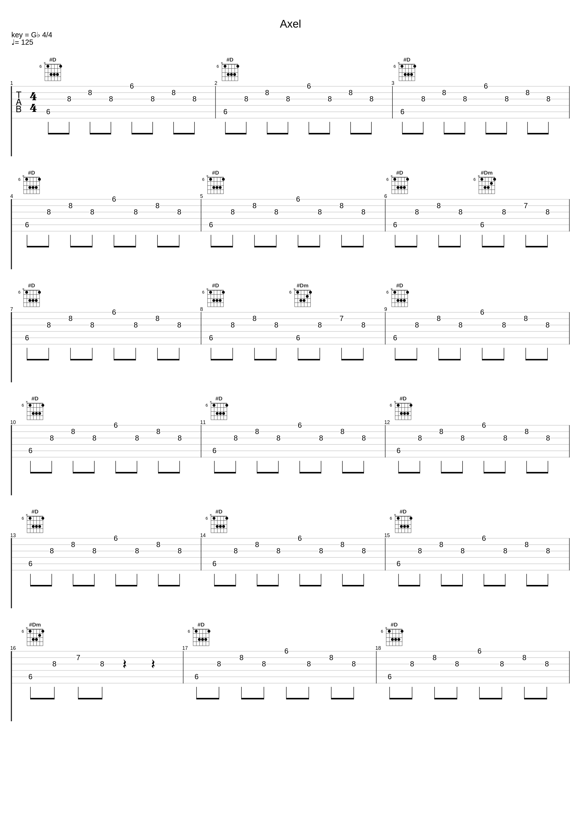 Axel_Chapter & Verse_1