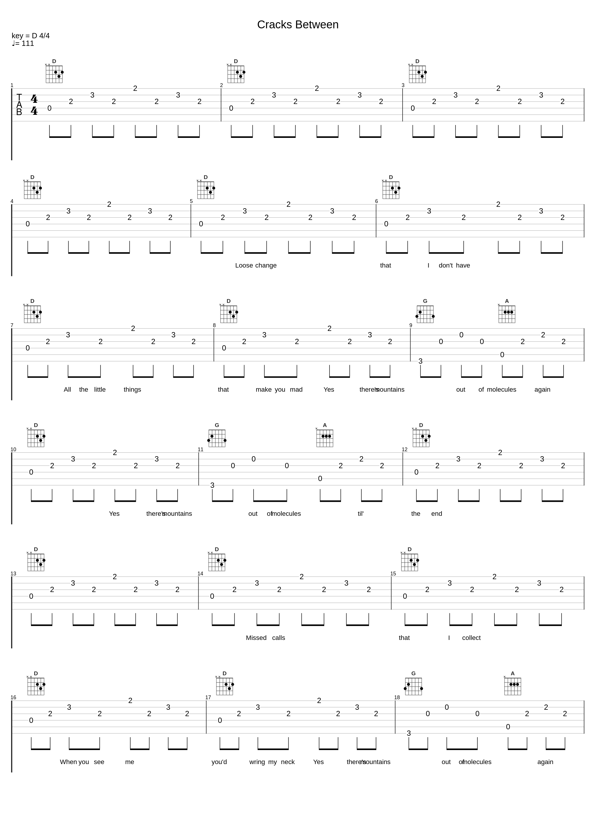 Cracks Between_Ten Tonnes_1