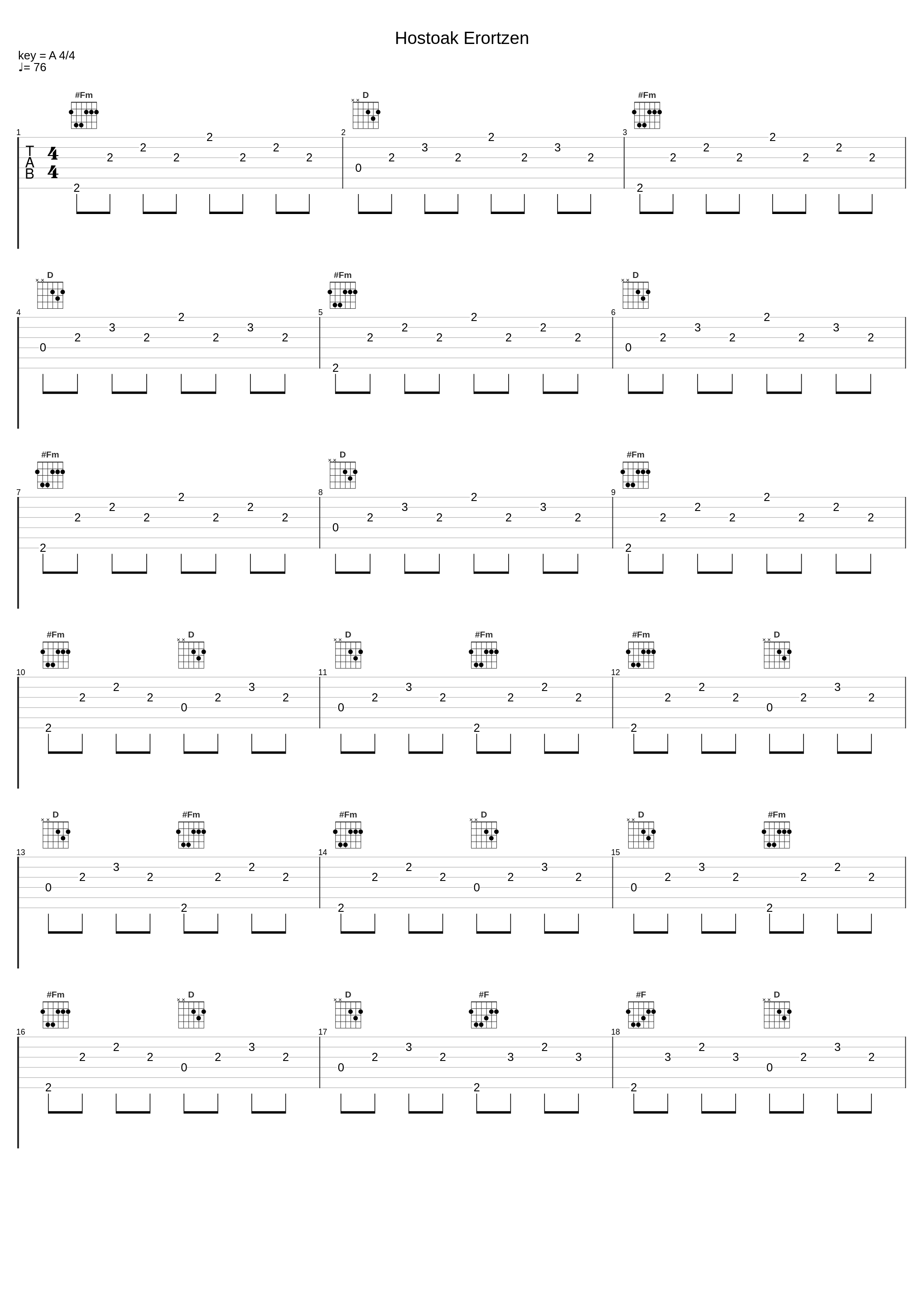 Hostoak Erortzen_Huts_1