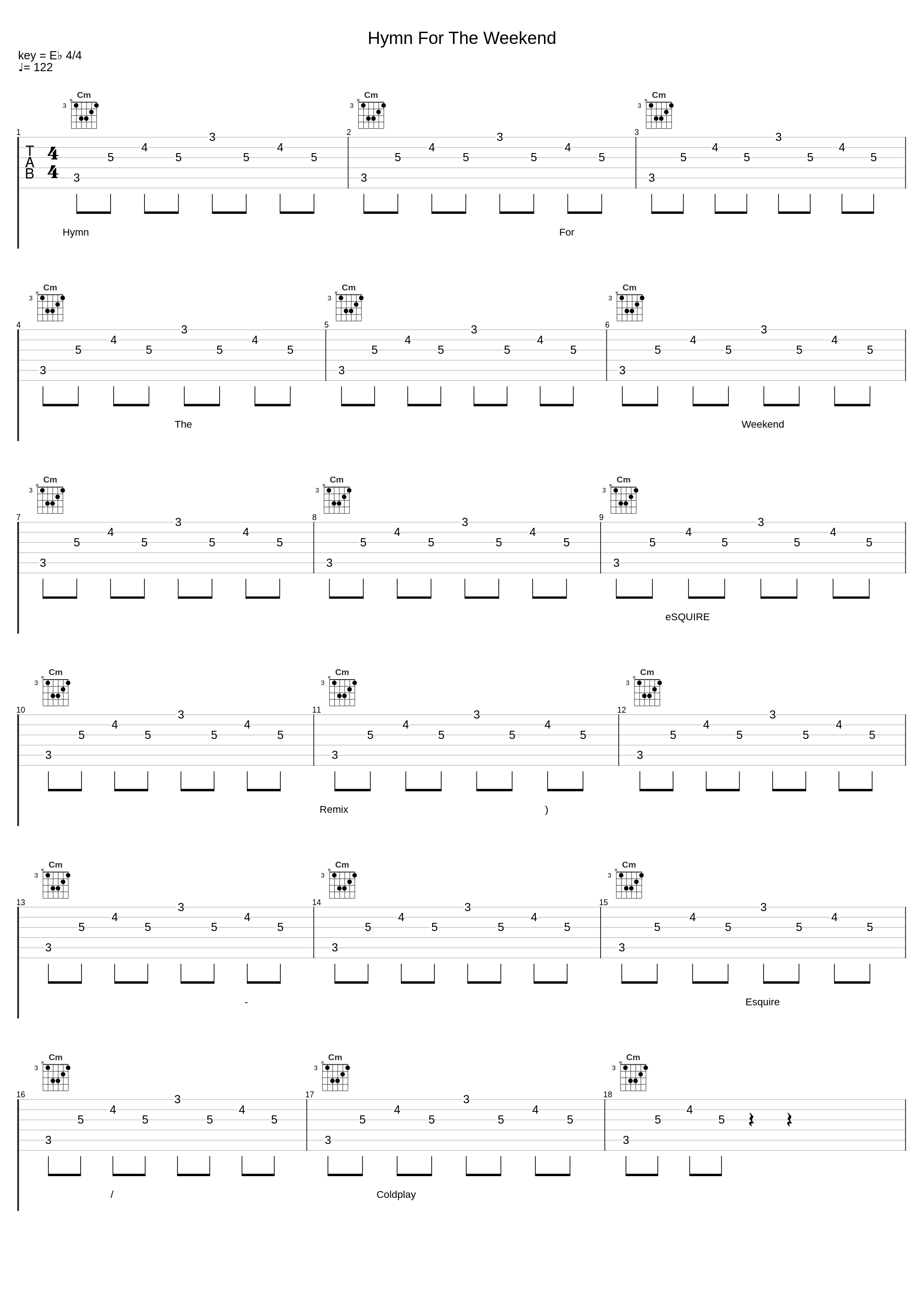 Hymn For The Weekend_Esquire,Coldplay_1