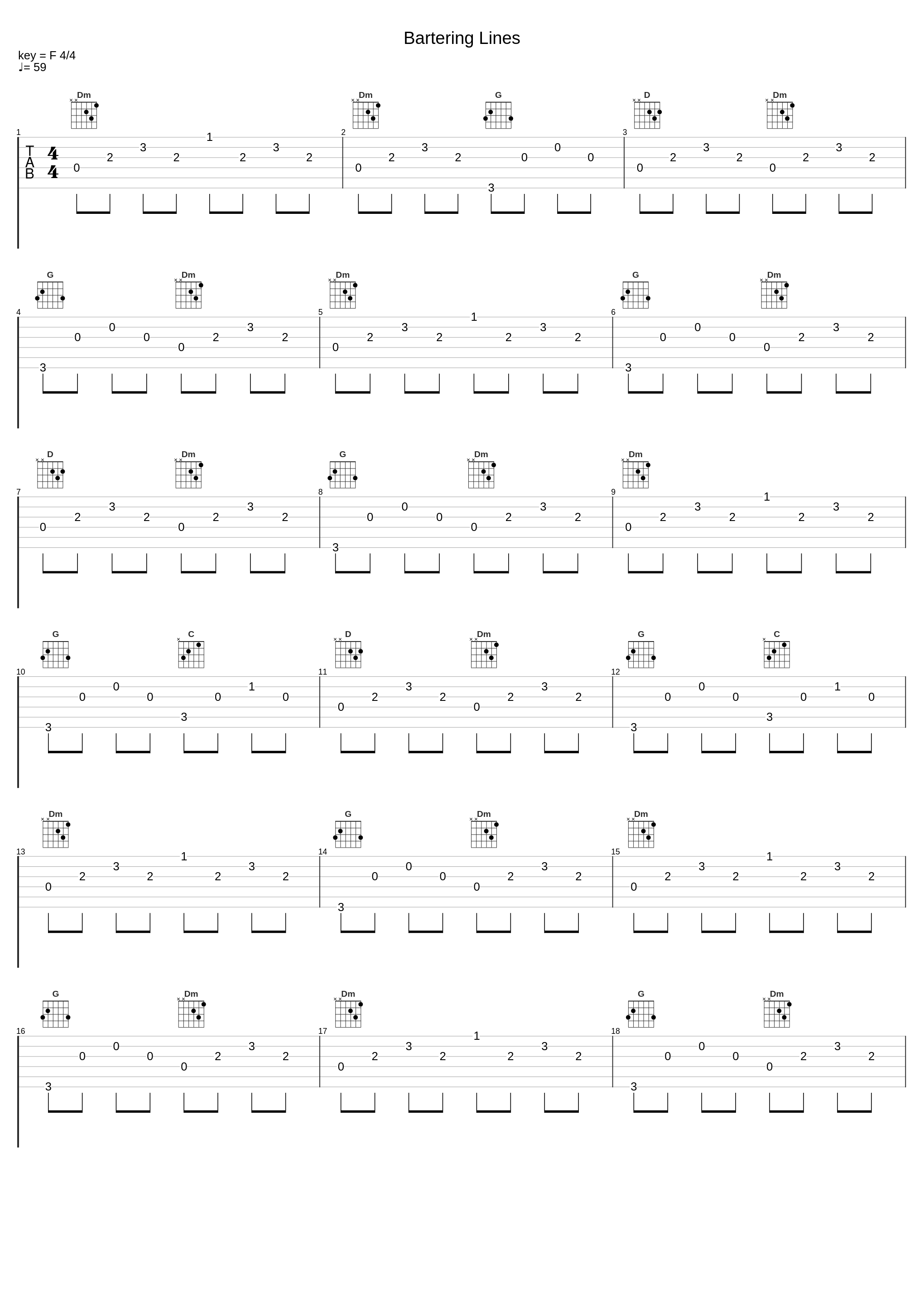 Bartering Lines_Ryan Adams_1