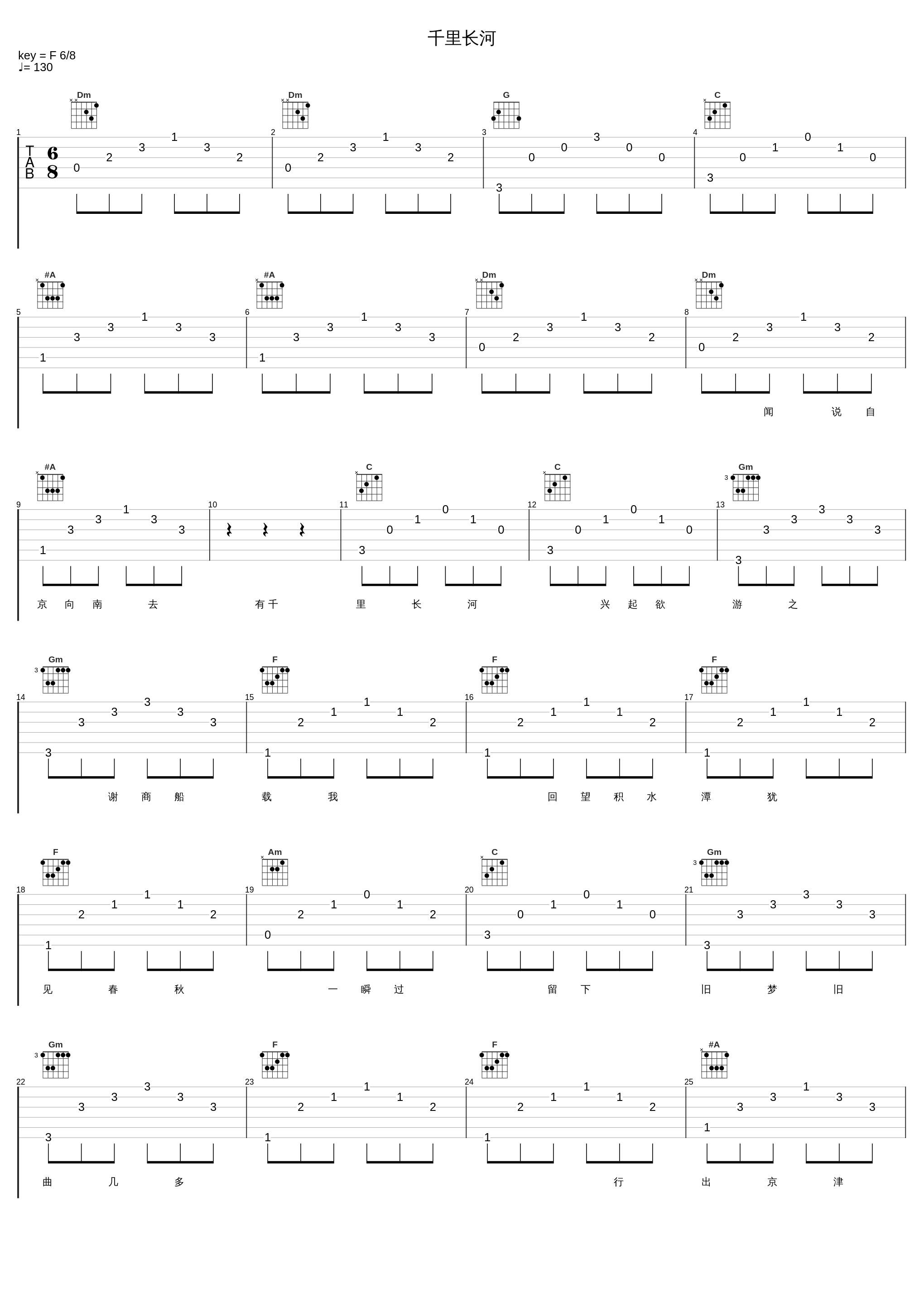 千里长河_伦桑,汐音社_1