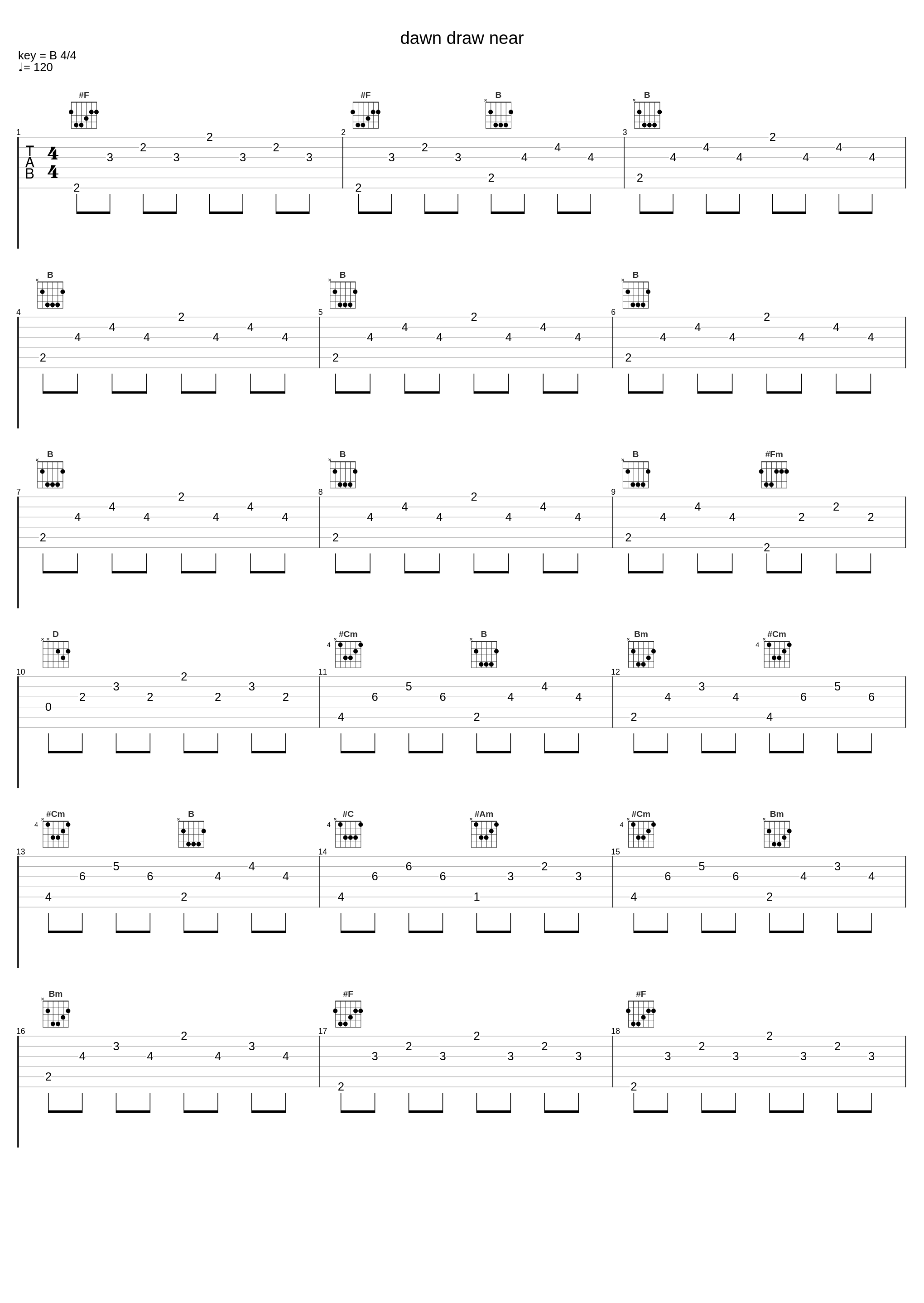 dawn draw near_Spangle Call Lilli Line_1