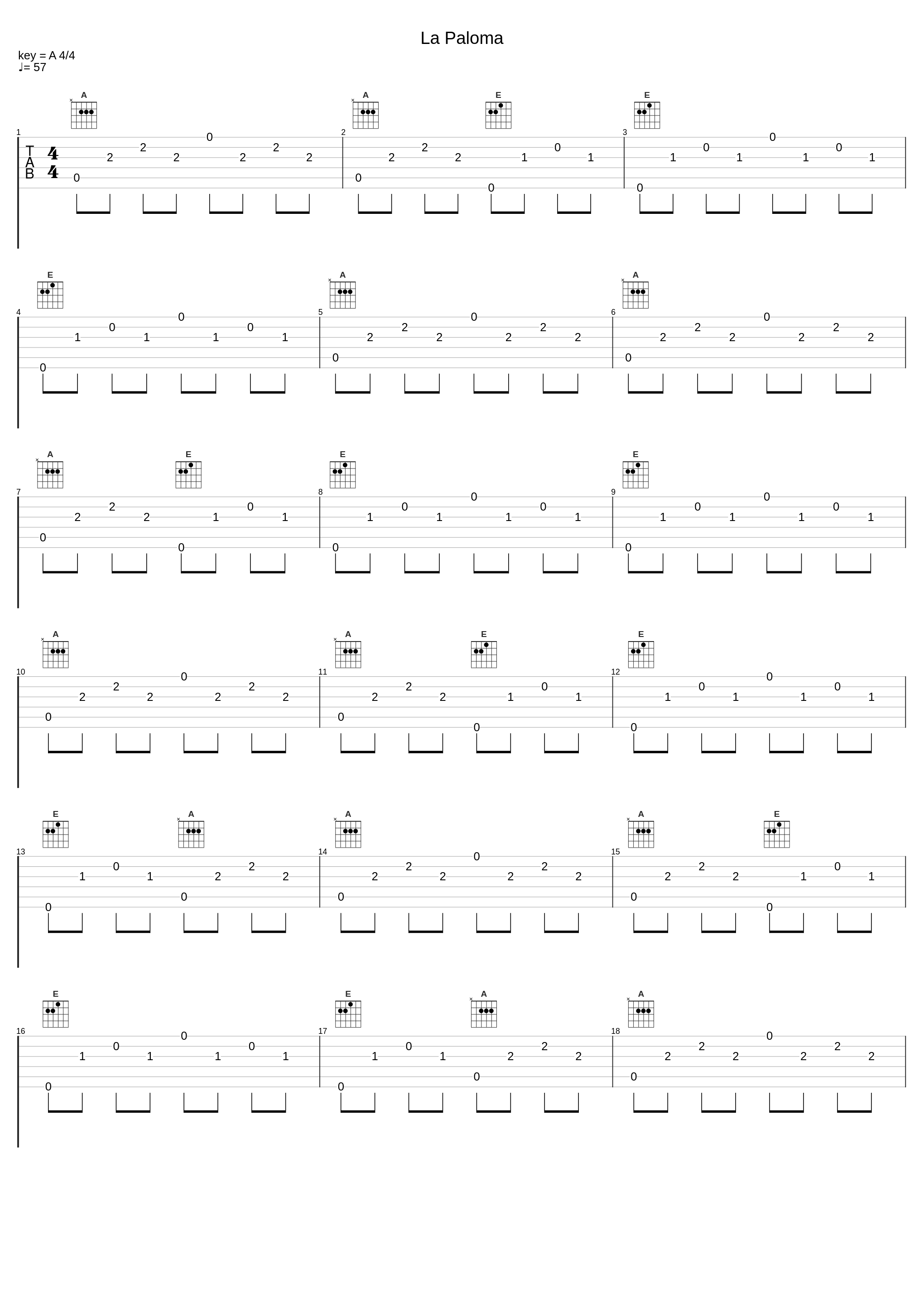 La Paloma_Max Steiner_1