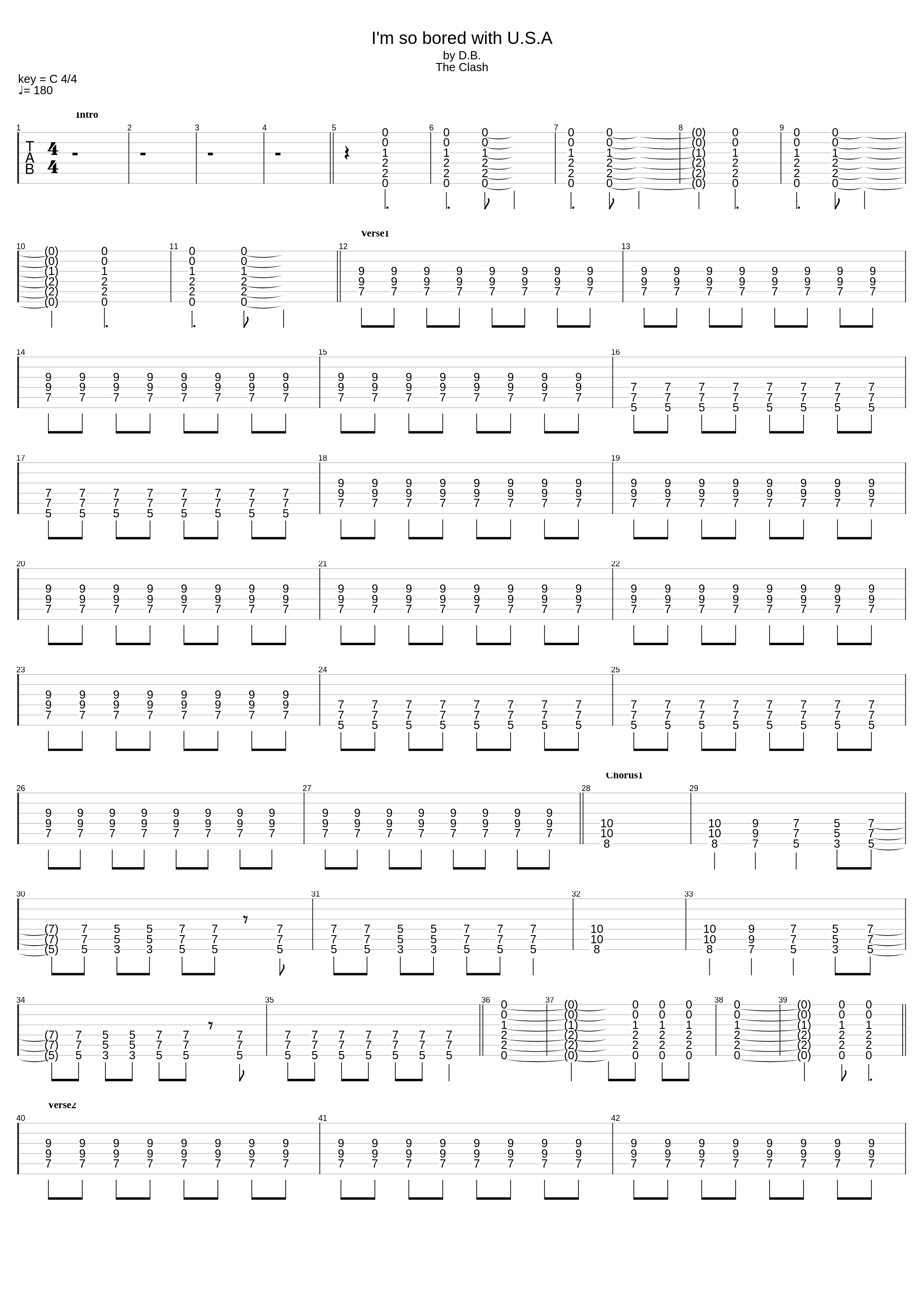 I'm So Bored With The Usa_The Clash_1