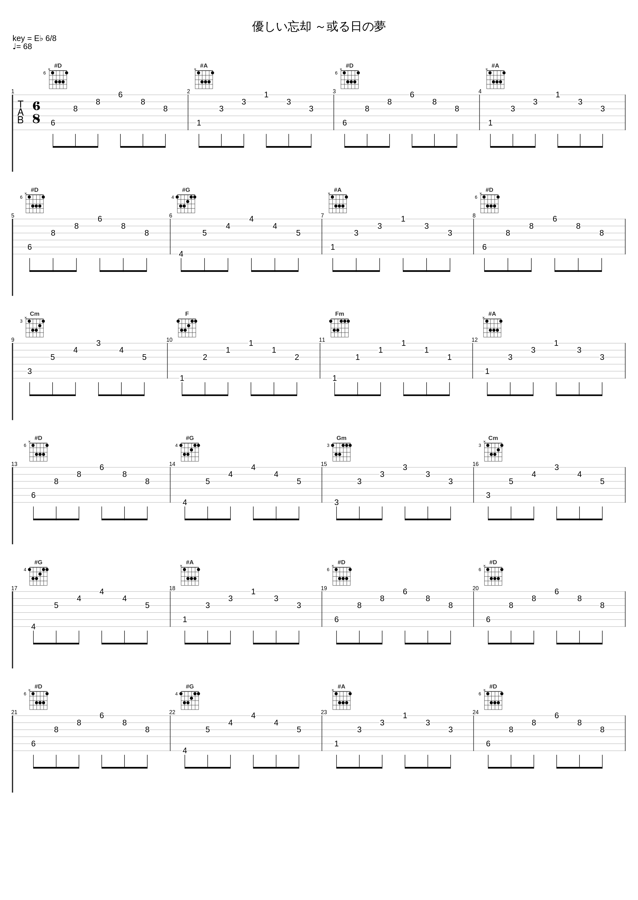 優しい忘却 ～或る日の夢_茅原实里_1