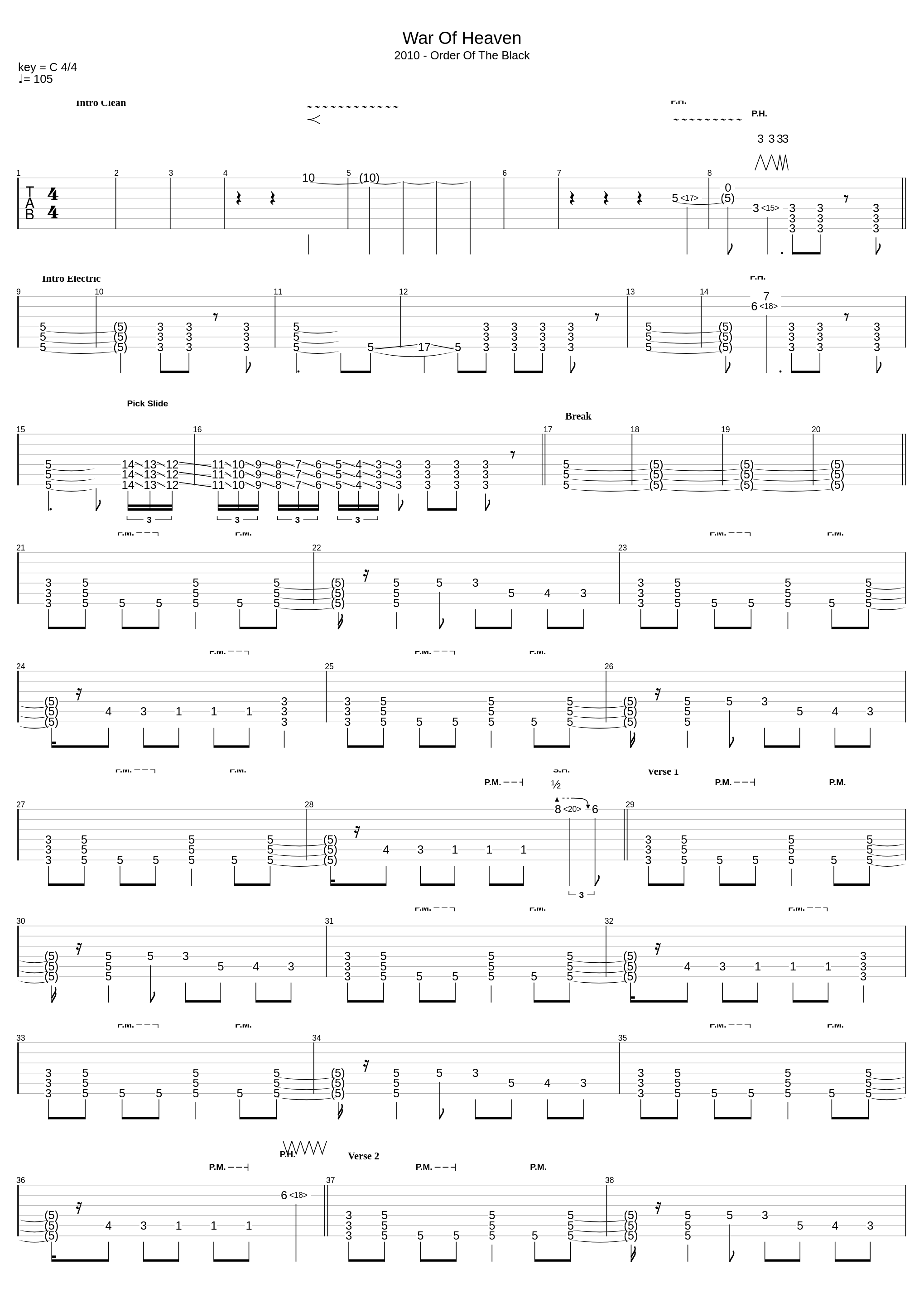 War Of Heaven_Black Label Society_1