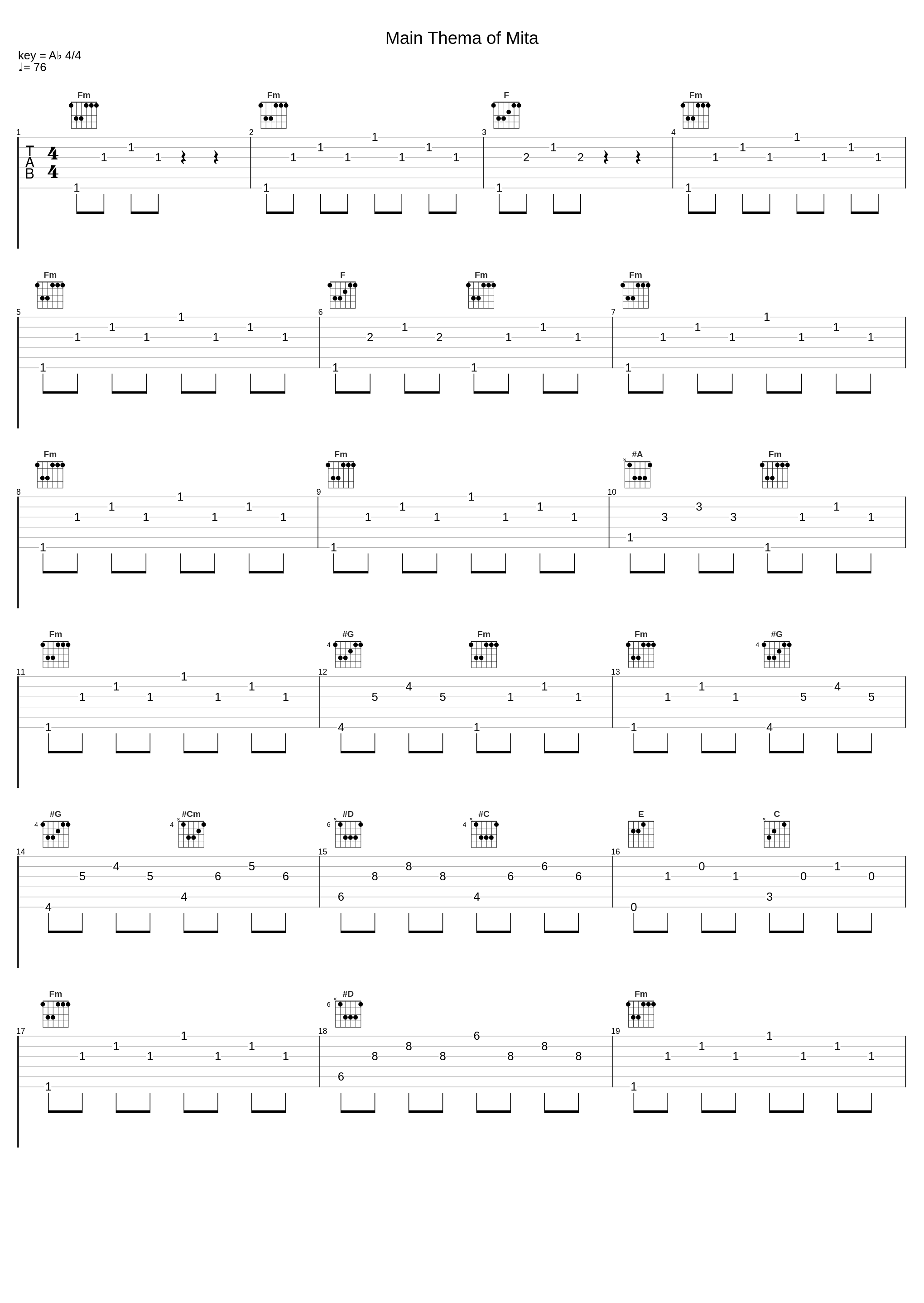 Main Thema of Mita_池赖广_1