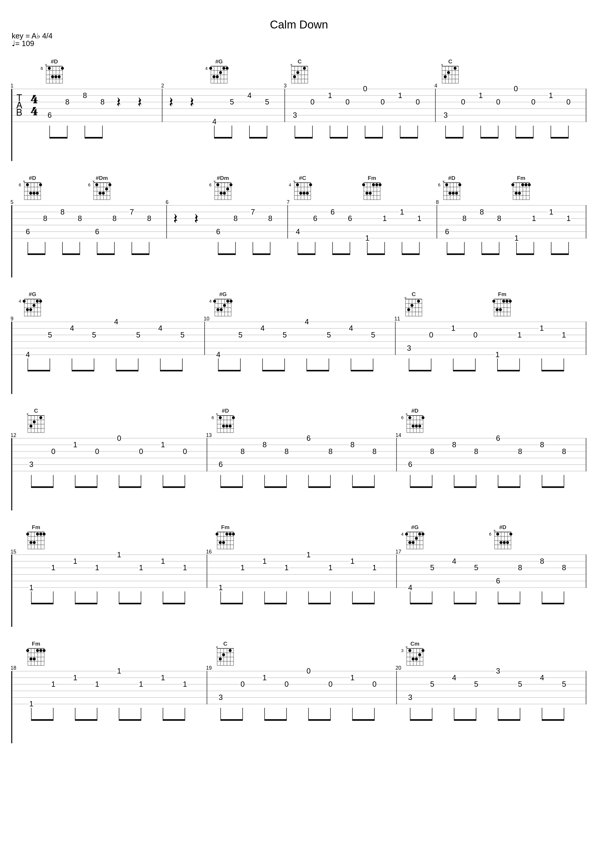 Calm Down_W. H. Lung_1