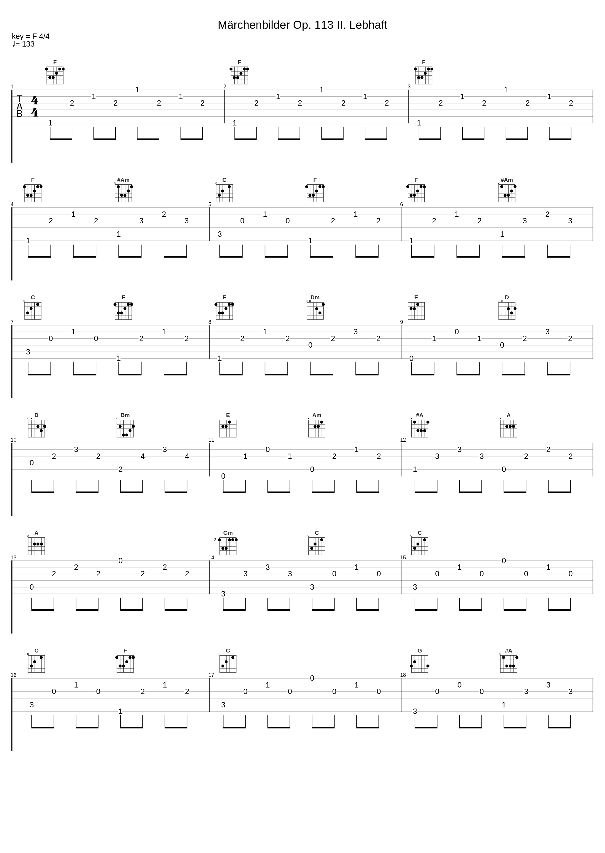 Märchenbilder Op. 113 II. Lebhaft_Nobuko Imai,Robert Schumann_1