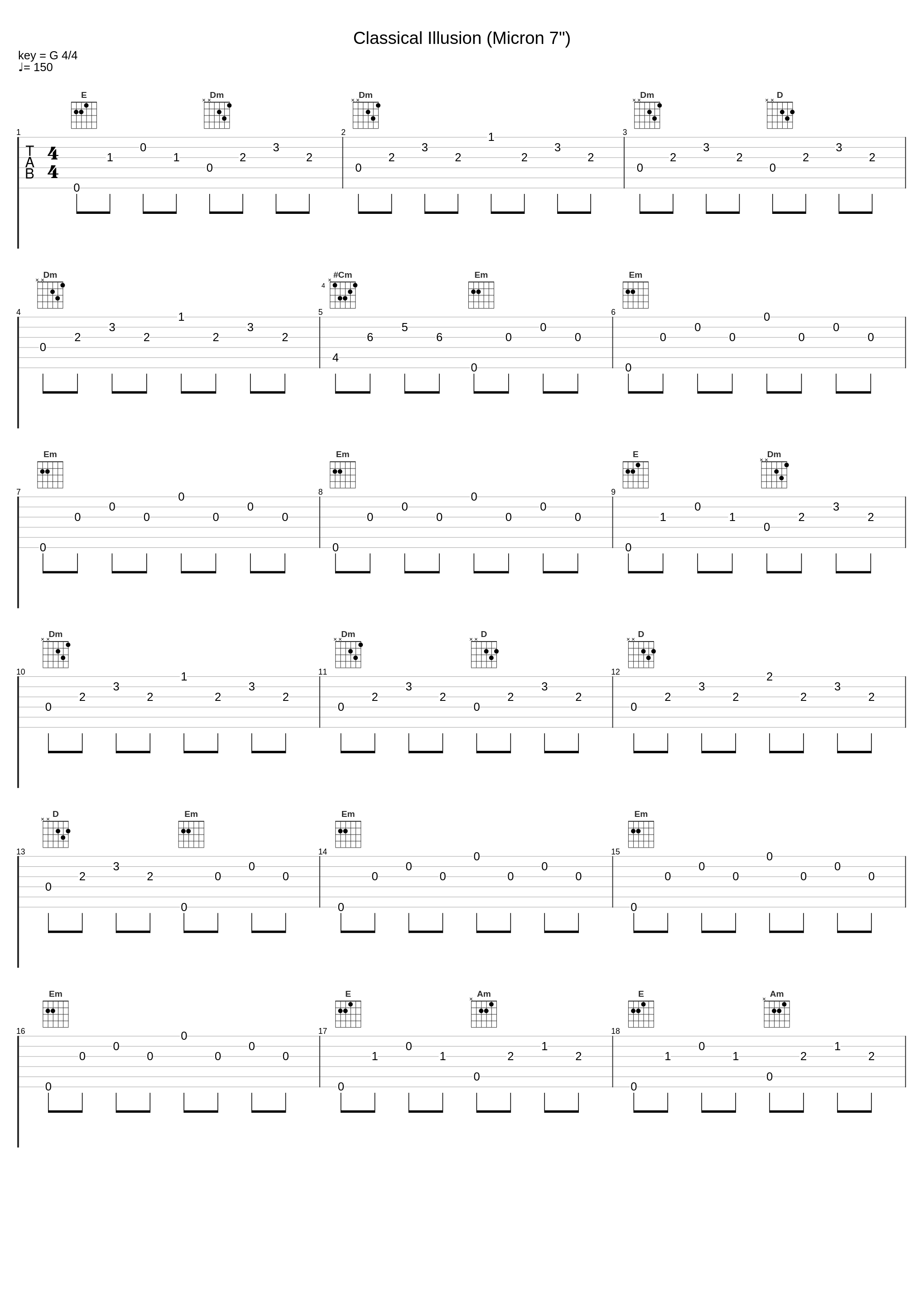 Classical Illusion (Micron 7")_Augustus Pablo_1