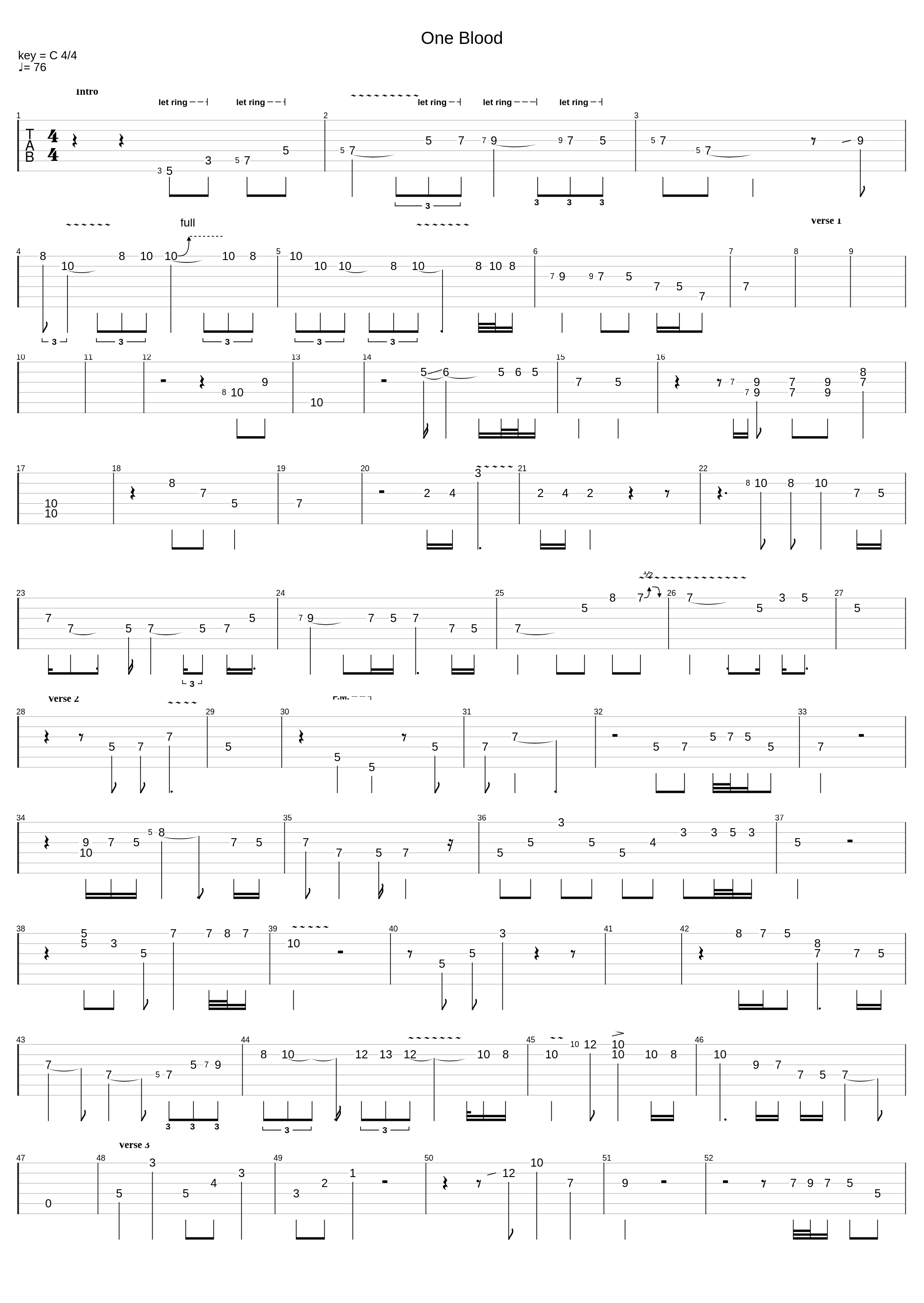 One Blood_Terence Jay_1