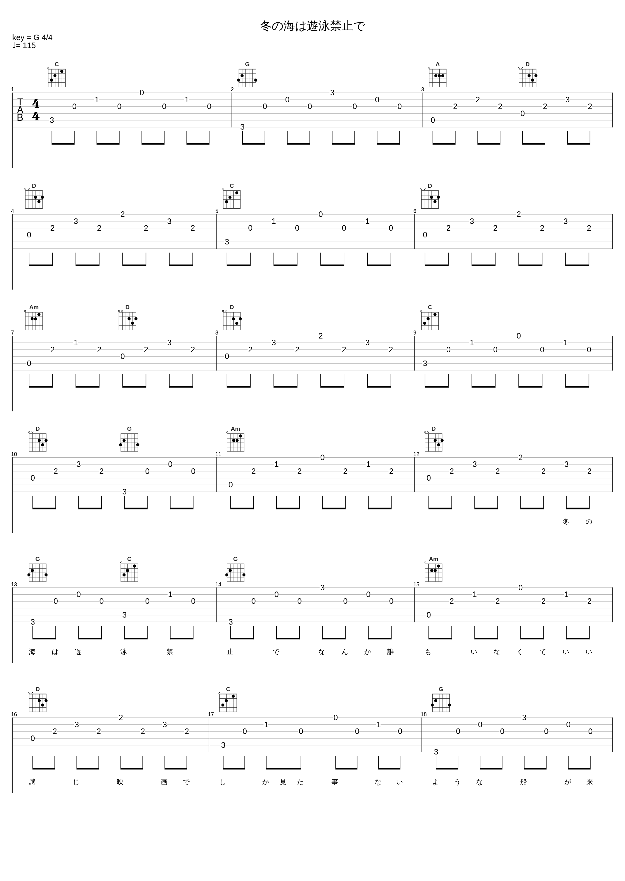 冬の海は遊泳禁止で_Plastic Tree_1