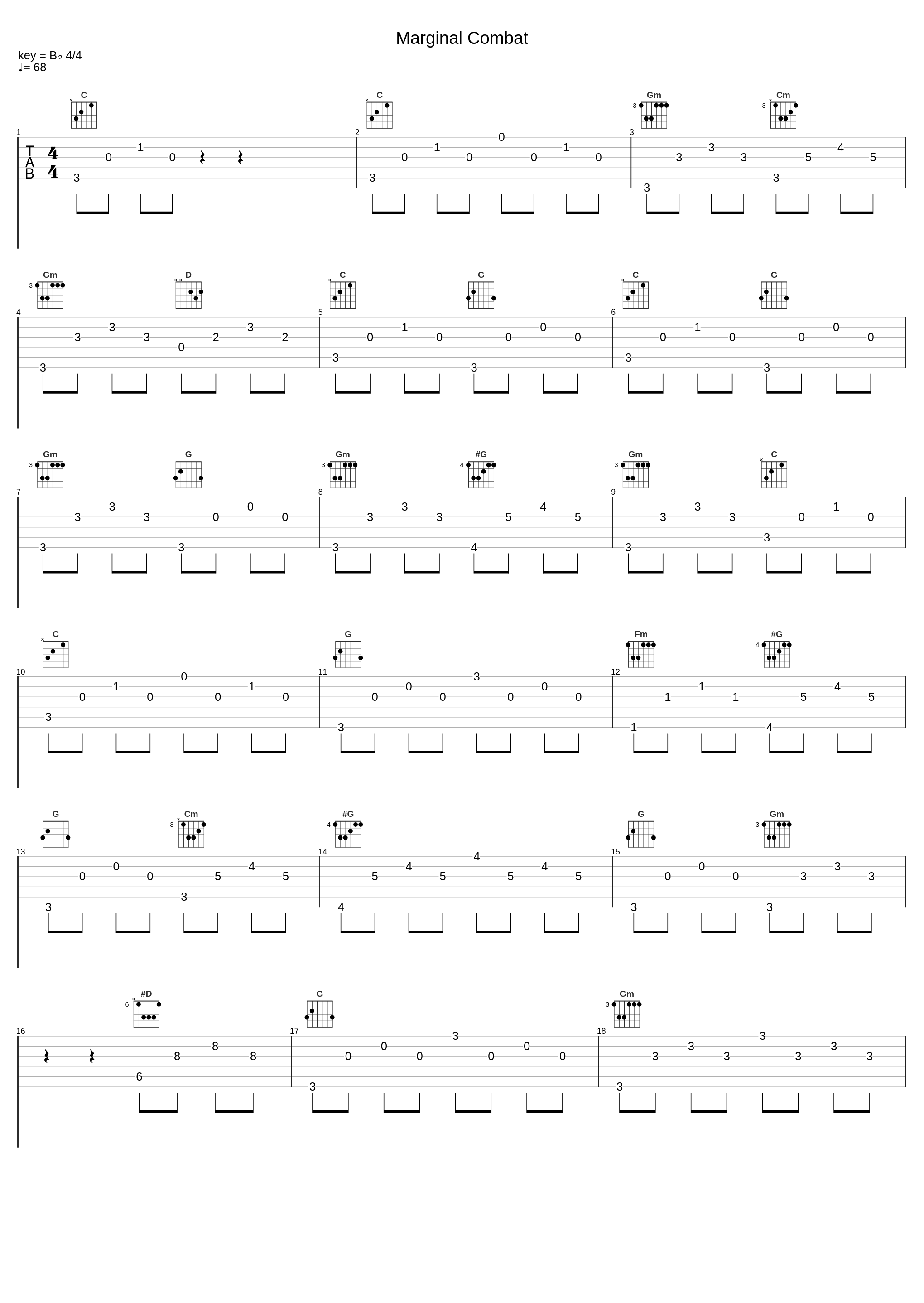 Marginal Combat_横山克_1