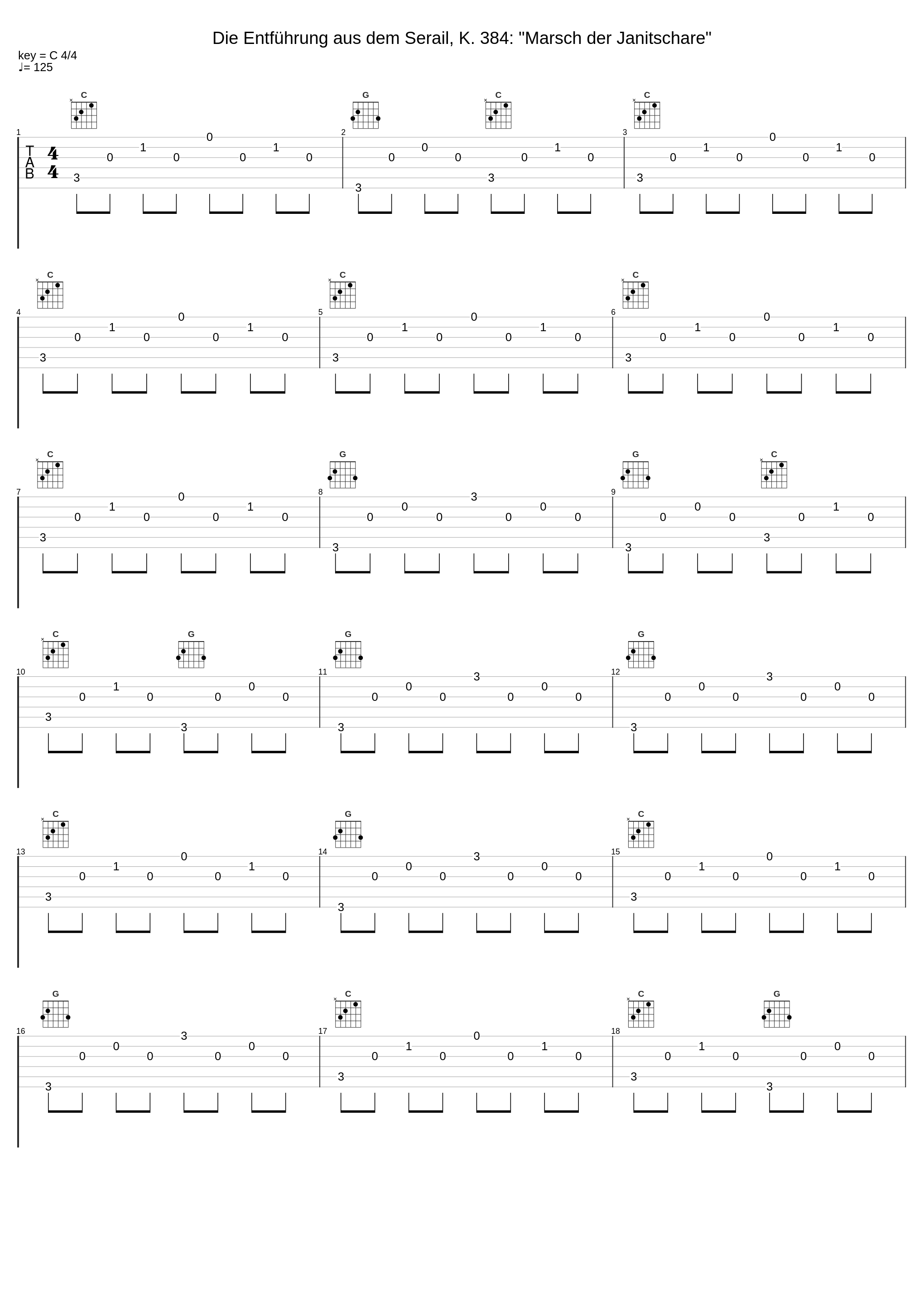 Die Entführung aus dem Serail, K. 384: "Marsch der Janitschare"_Südwestfunk Symphony Orchestra Baden-Baden,Klaus Arp_1