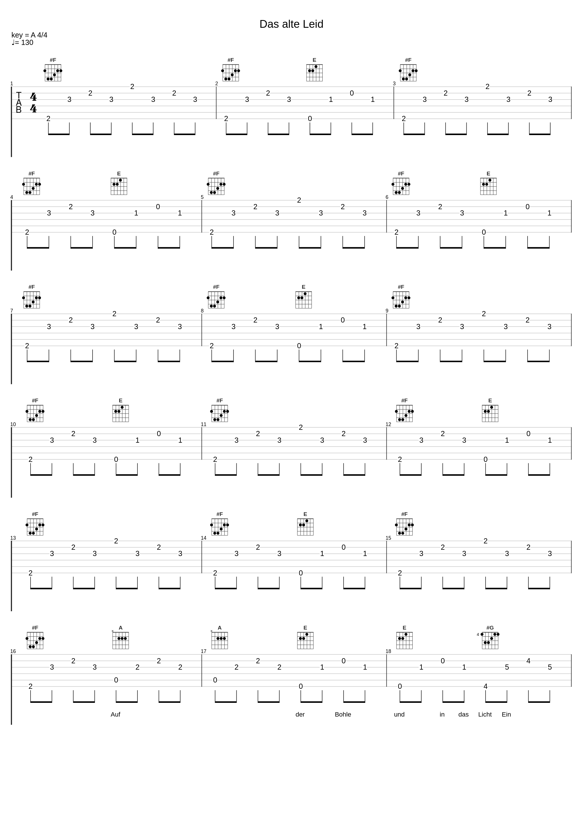 Das alte Leid_Rammstein_1