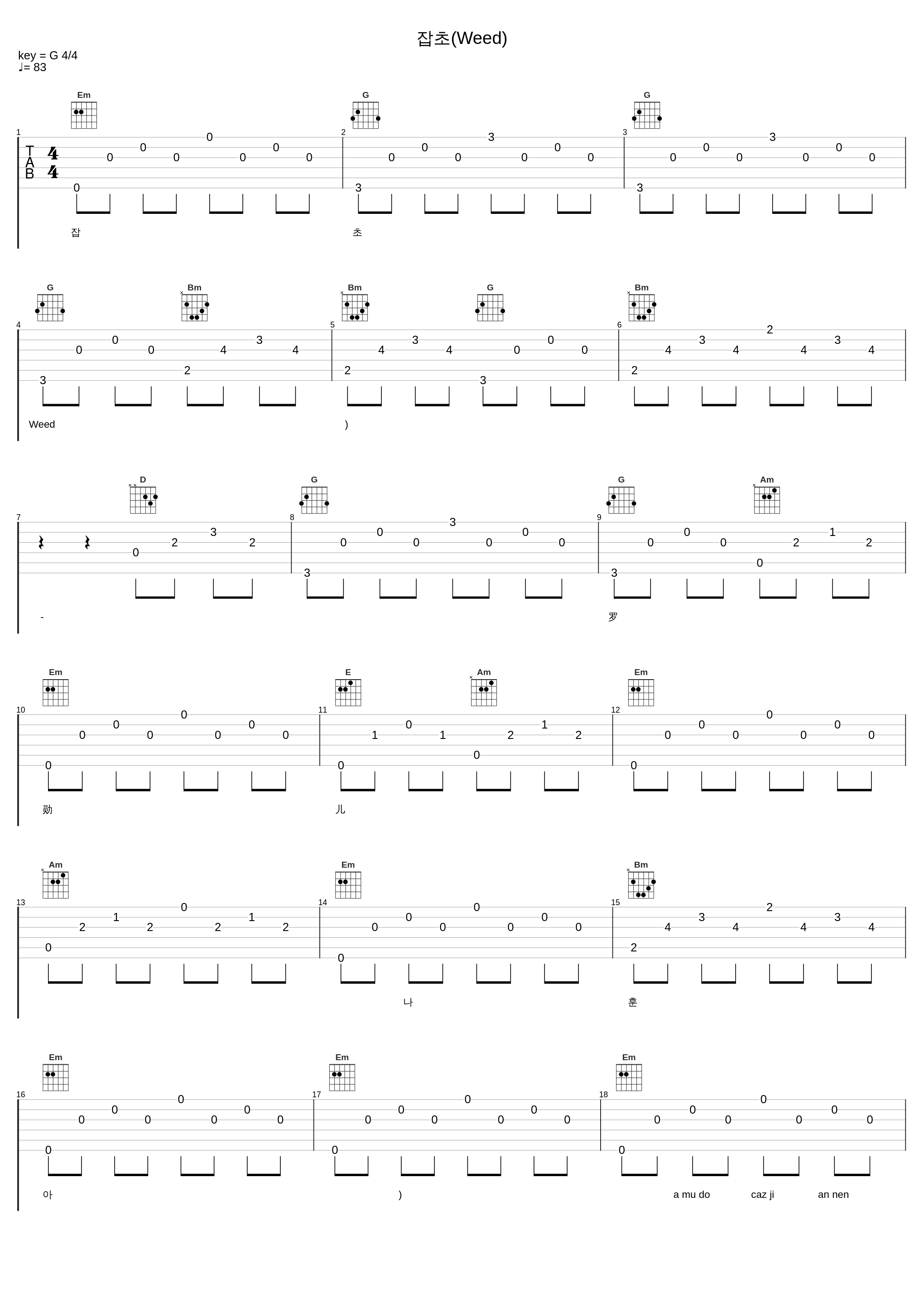 잡초(Weed)_罗勋儿_1