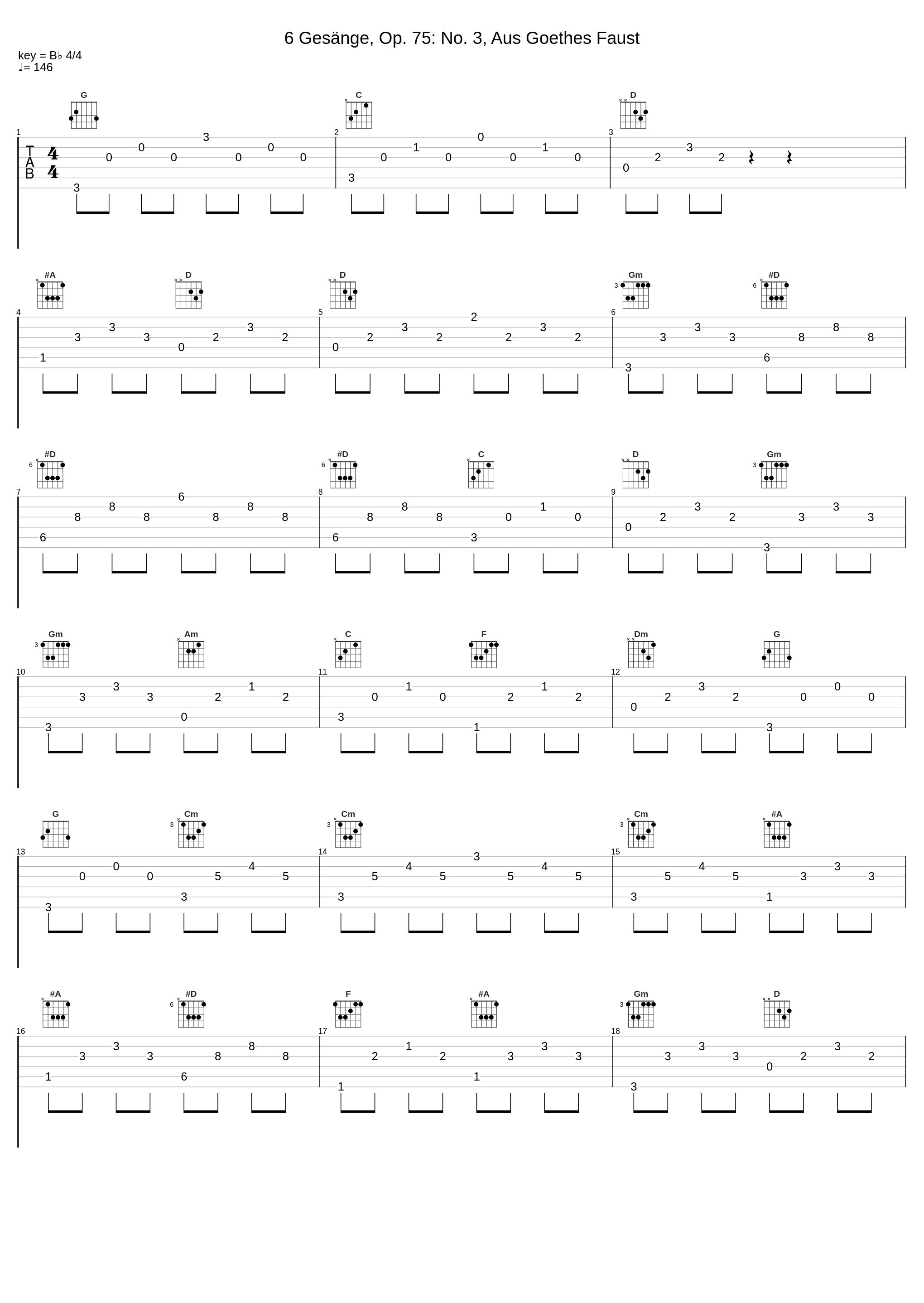 6 Gesänge, Op. 75: No. 3, Aus Goethes Faust_Walter Berry,Gerald Moore_1