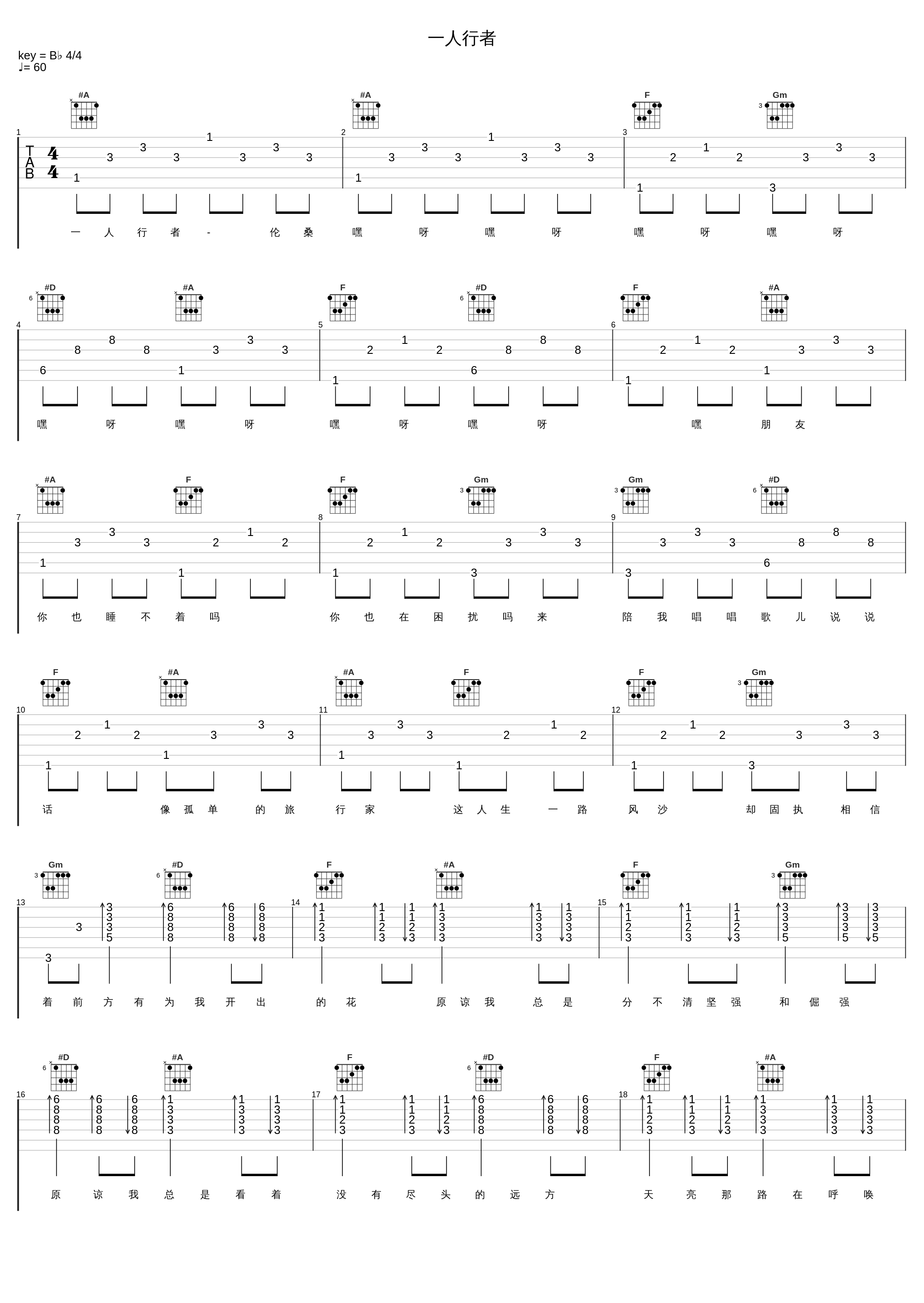 一人行者_伦桑_1