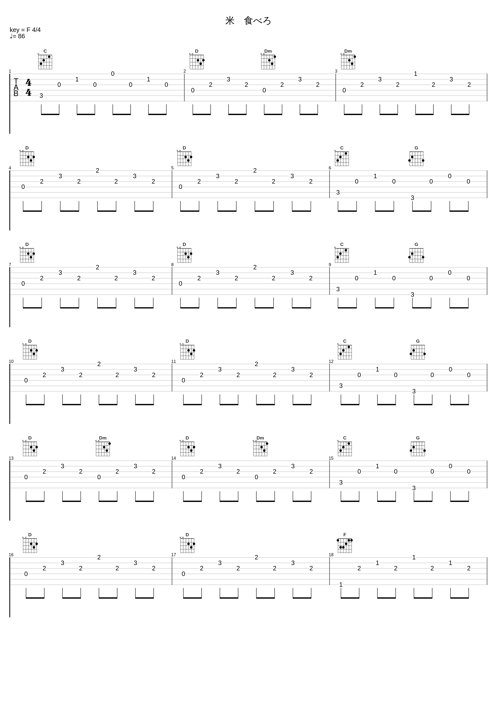 米　食べろ_Sex Machineguns_1