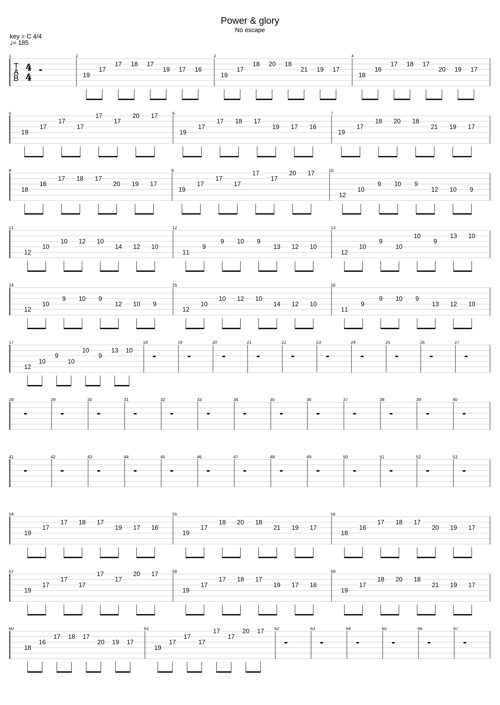 Power Glory_At Vance_1