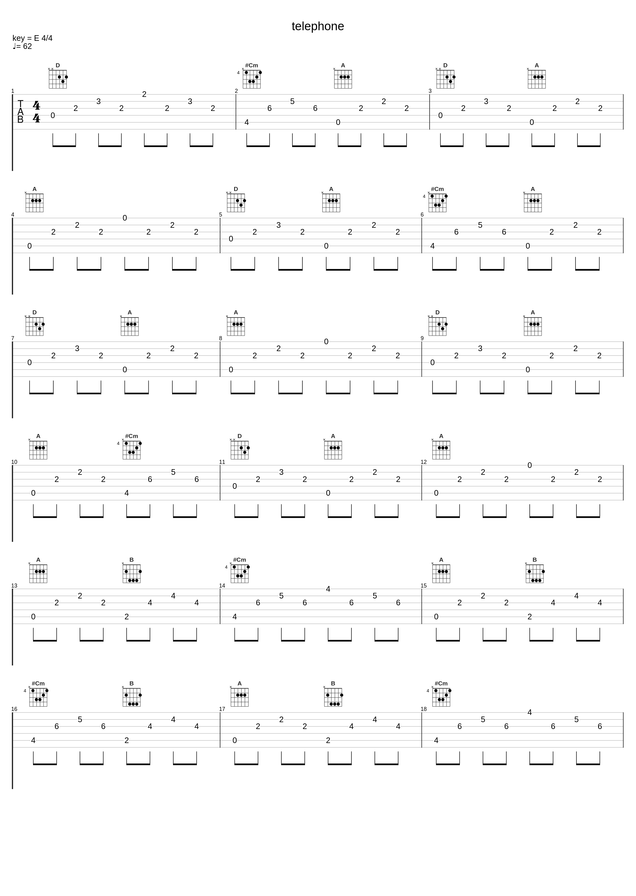 telephone_Spangle Call Lilli Line_1