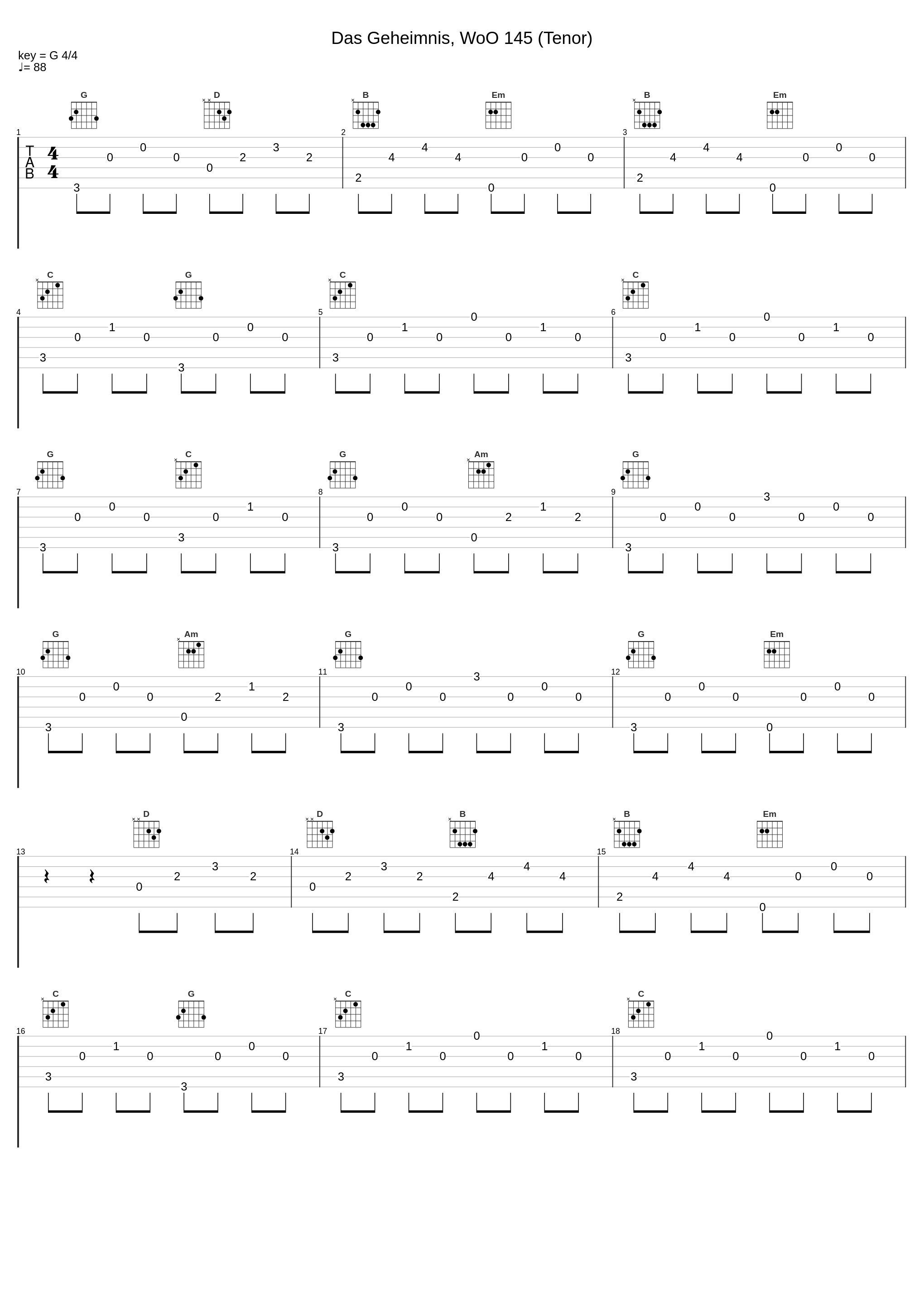 Das Geheimnis, WoO 145 (Tenor)_Peter Schreier,Walter Olbertz_1