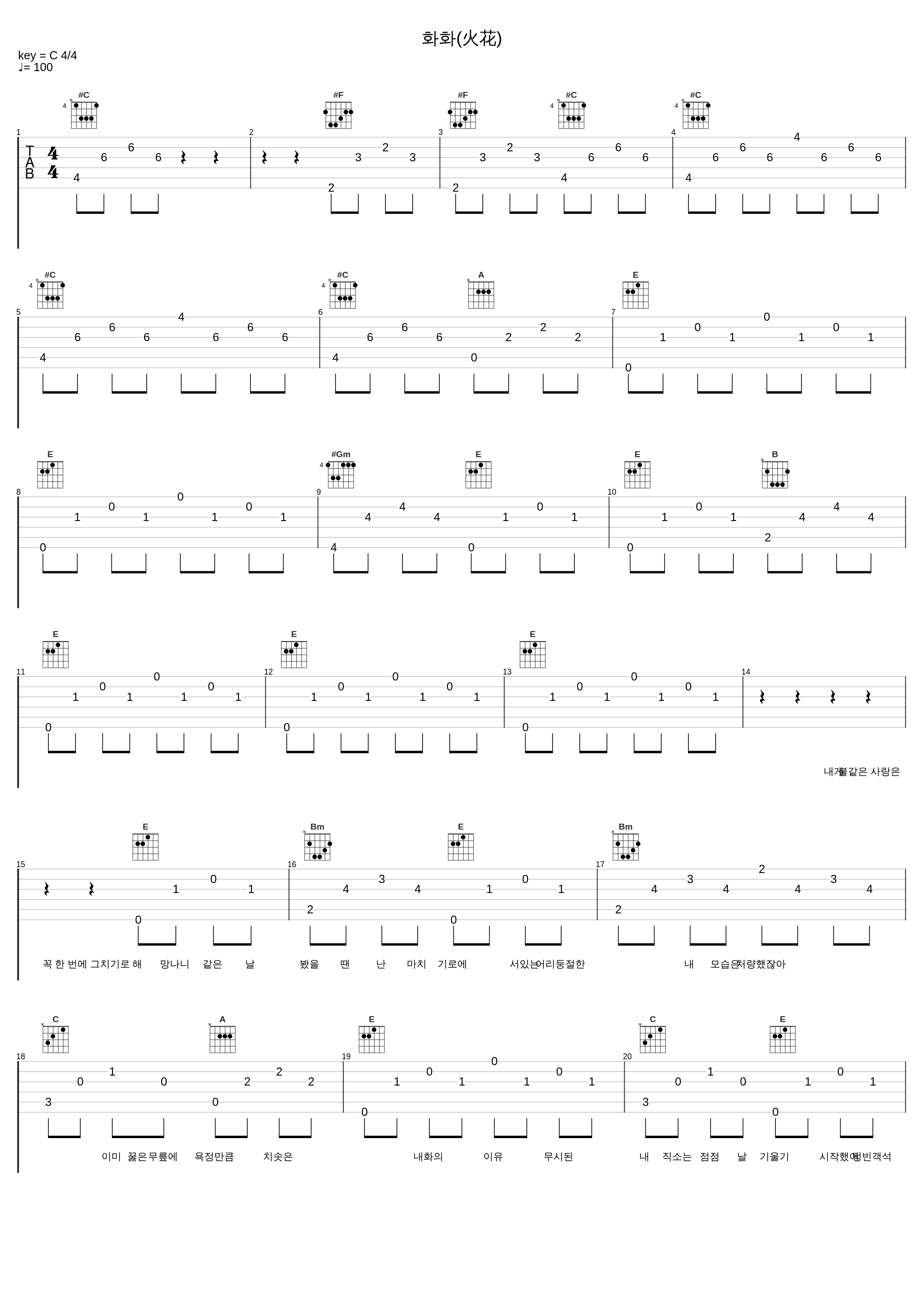 화화(火花)_BaeChiGi,Skull_1