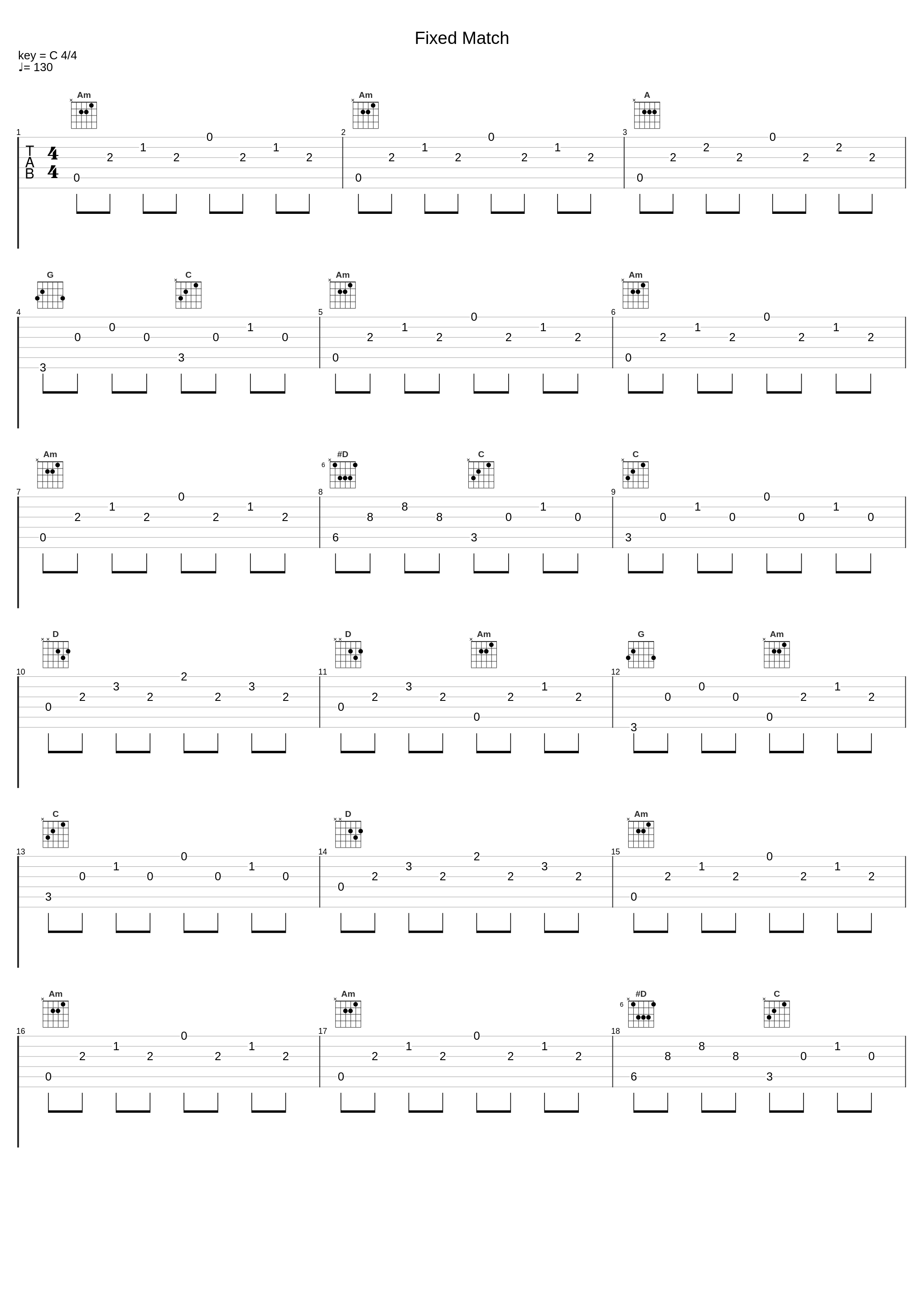 Fixed Match_Infinite Mass_1