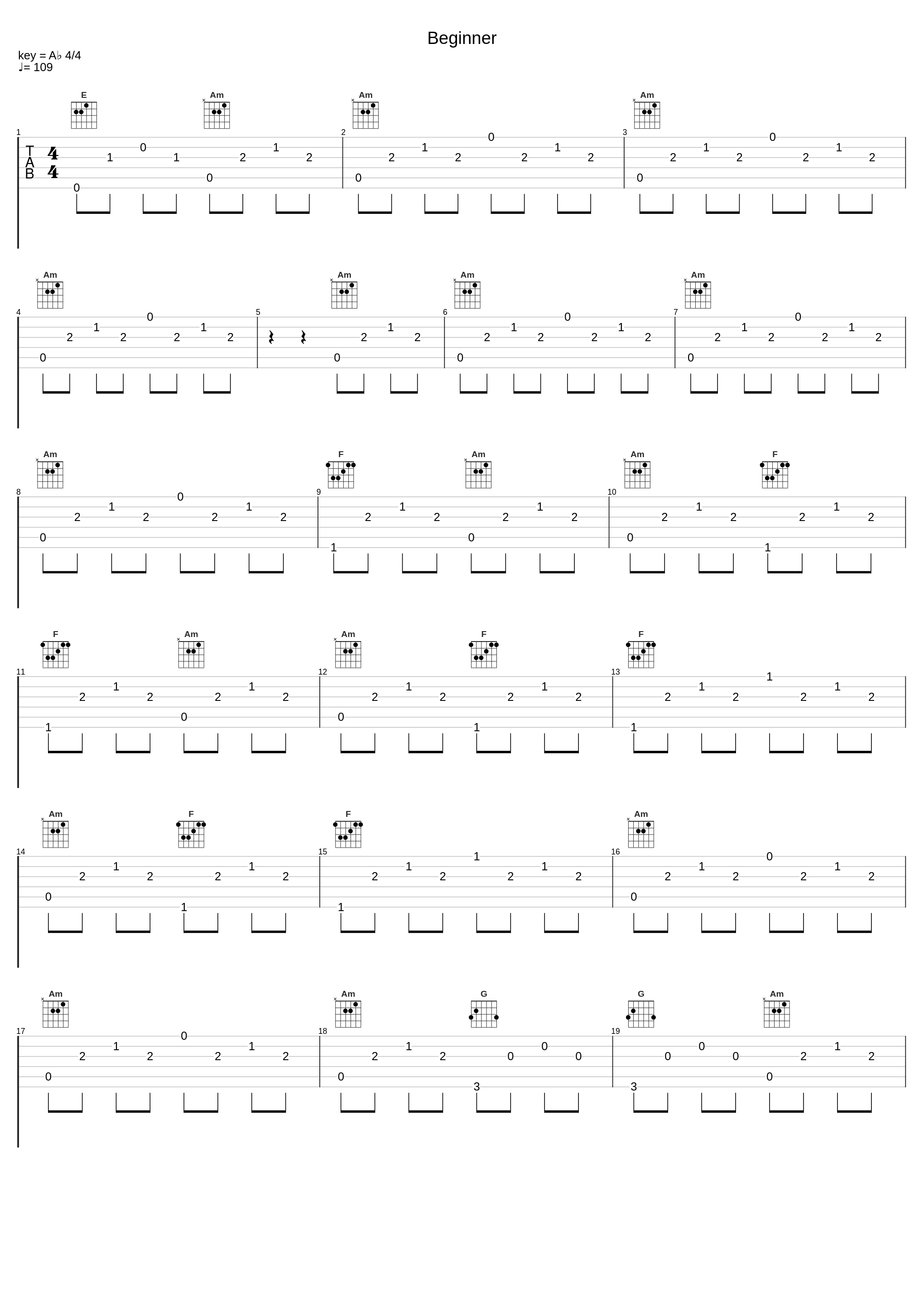 Beginner_Relaxing Orgel_1