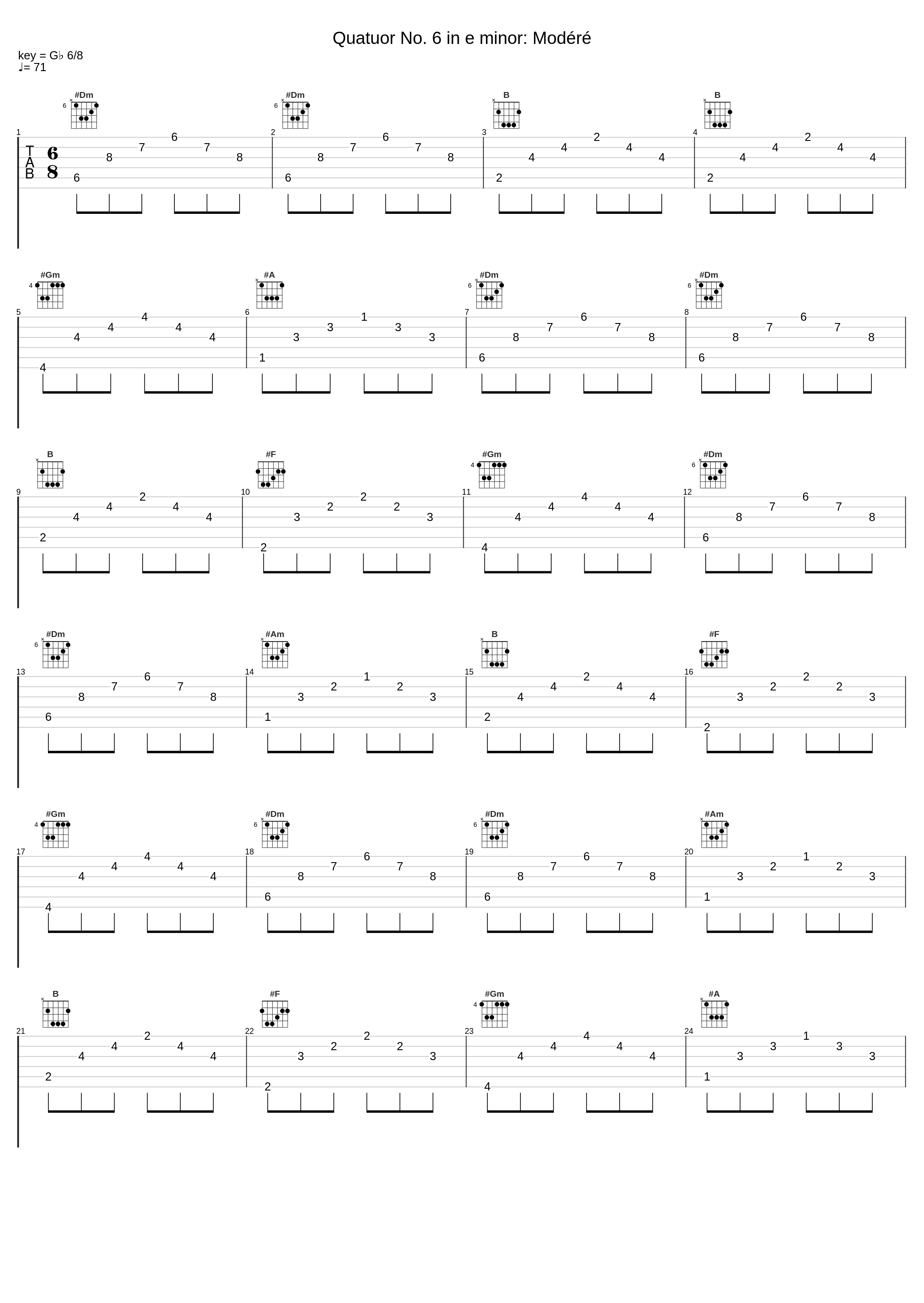 Quatuor No. 6 in e minor: Modéré_Florilegium,Georg Philipp Telemann_1