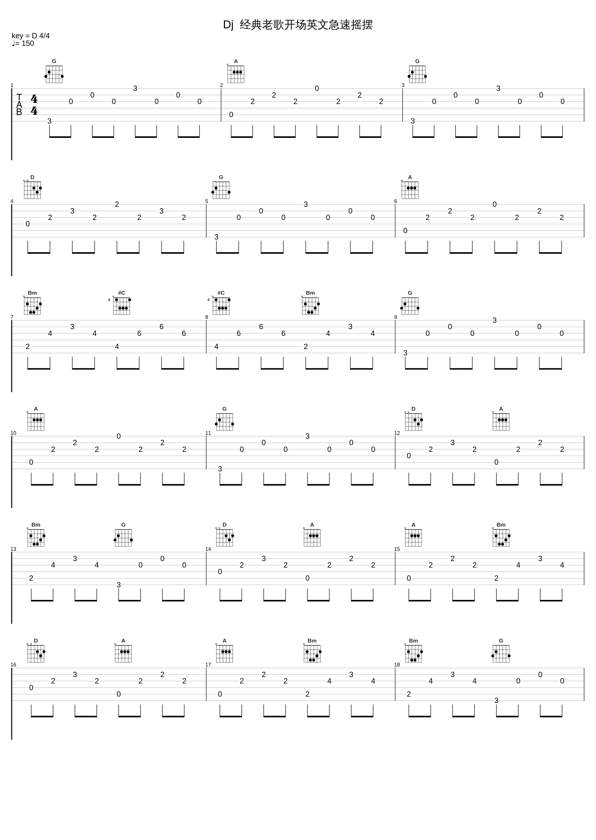 Dj  经典老歌开场英文急速摇摆_Schnuffel_1